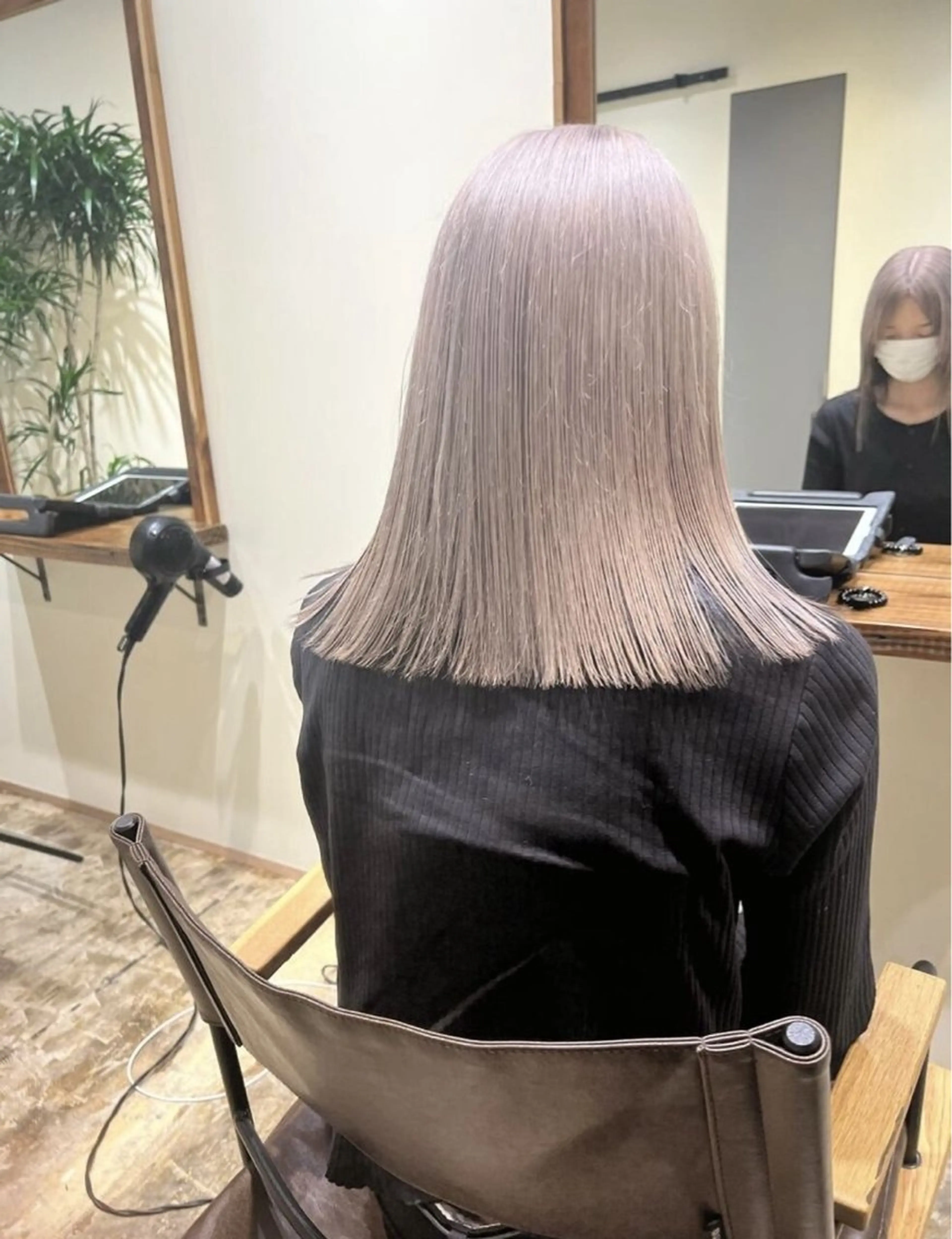 カラー MEGU💓艶髪 レイヤー💓韓国風のヘアスタイル