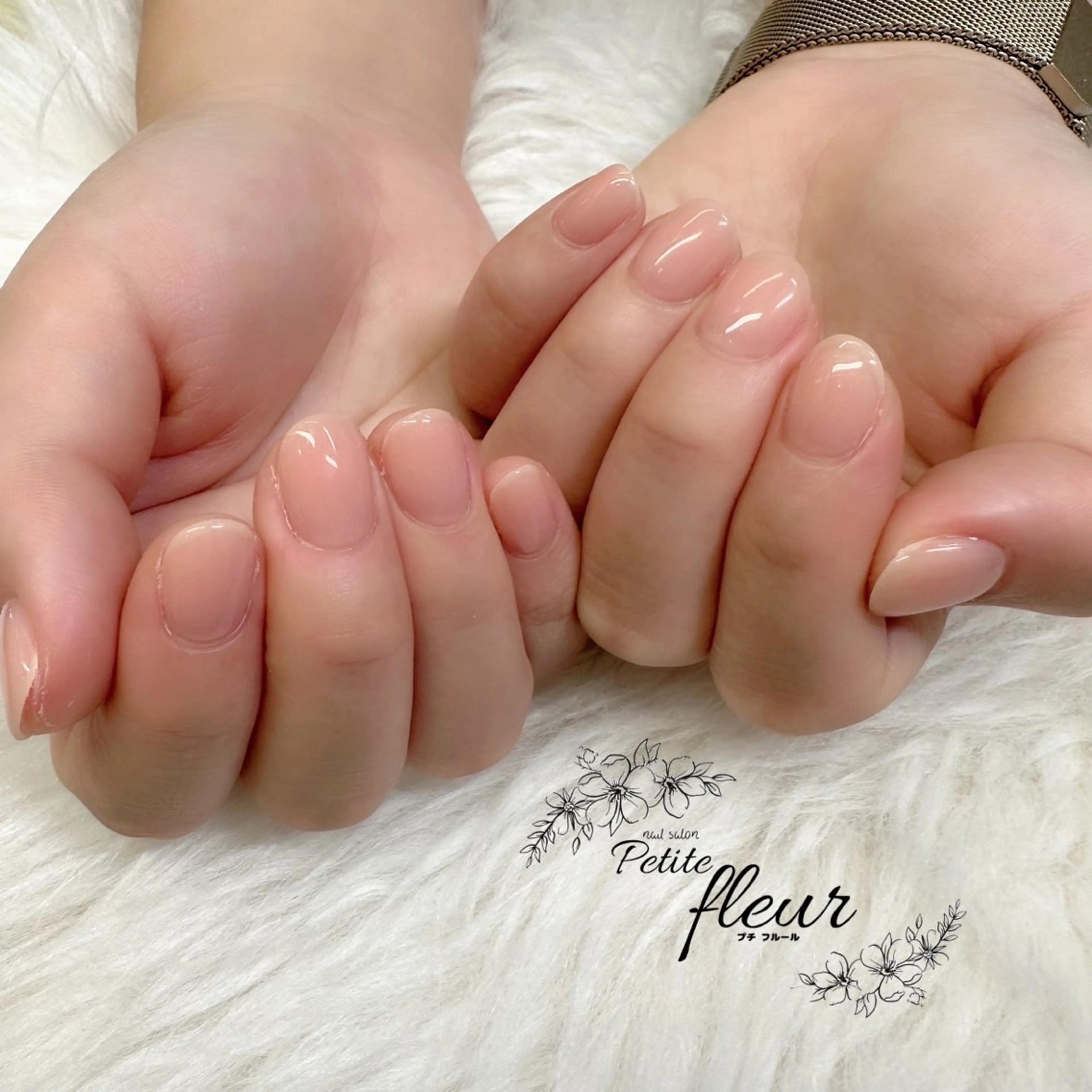 ネイル ワンカラーネイル ハンドネイル ❁⃘*。Petite fleur❁⃘*りさのネイルデザイン