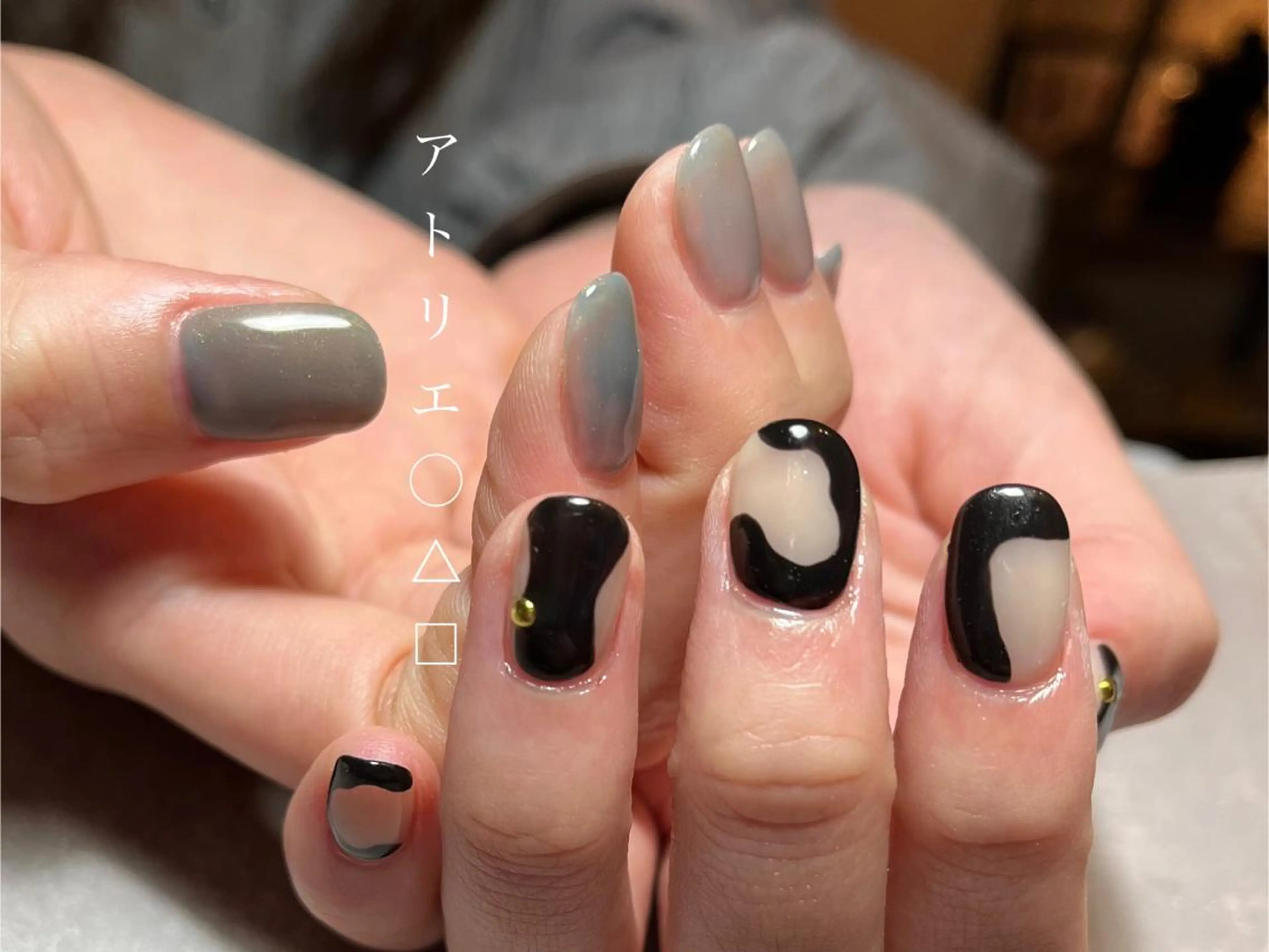 ネイル ハンドネイル アトリエ ○△□のネイルデザイン