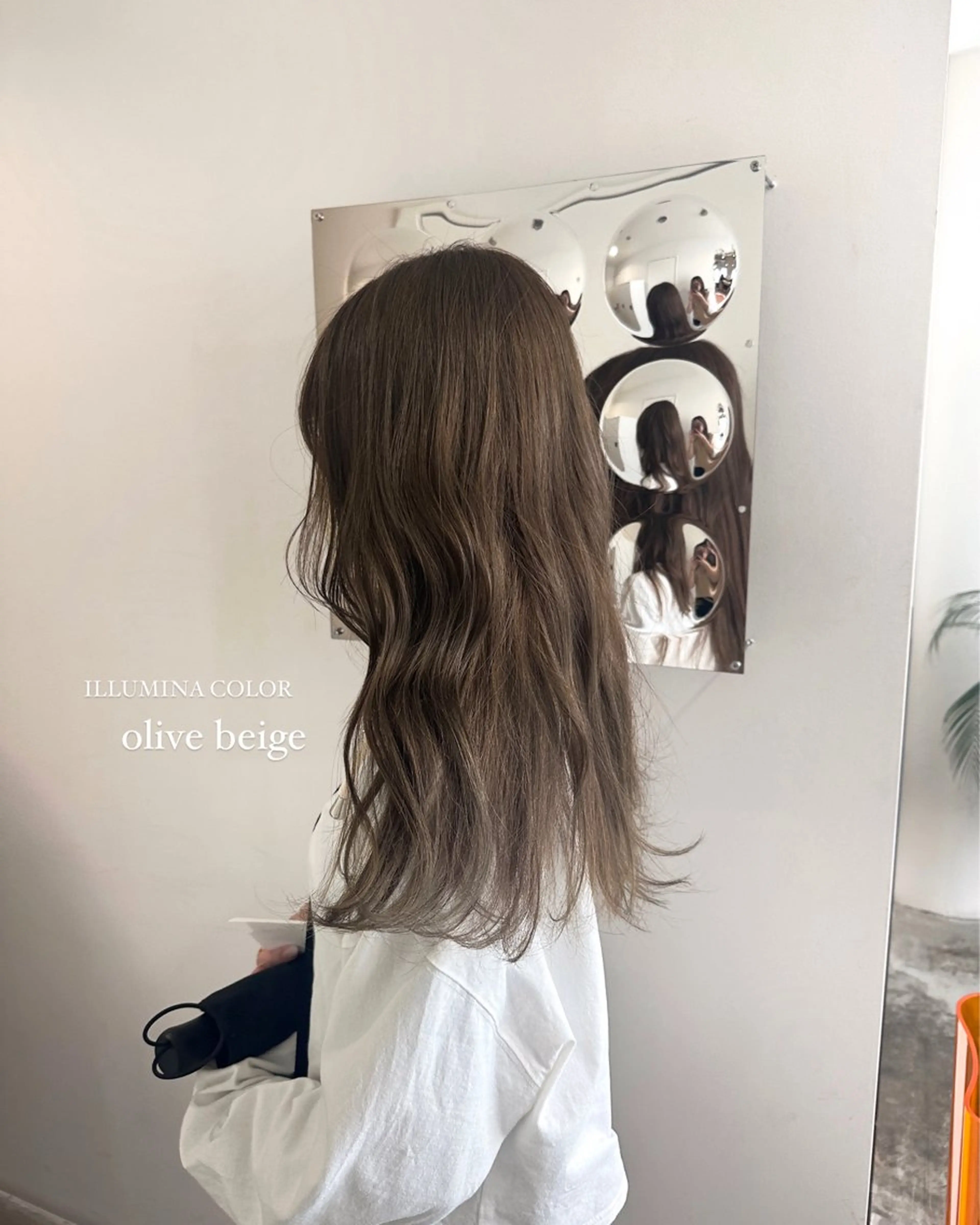 ロング カラー イルミナカラー カット ヘアカラー トリートメント 髪質改善/似合わせ カラー/レイヤーのヘアスタイル