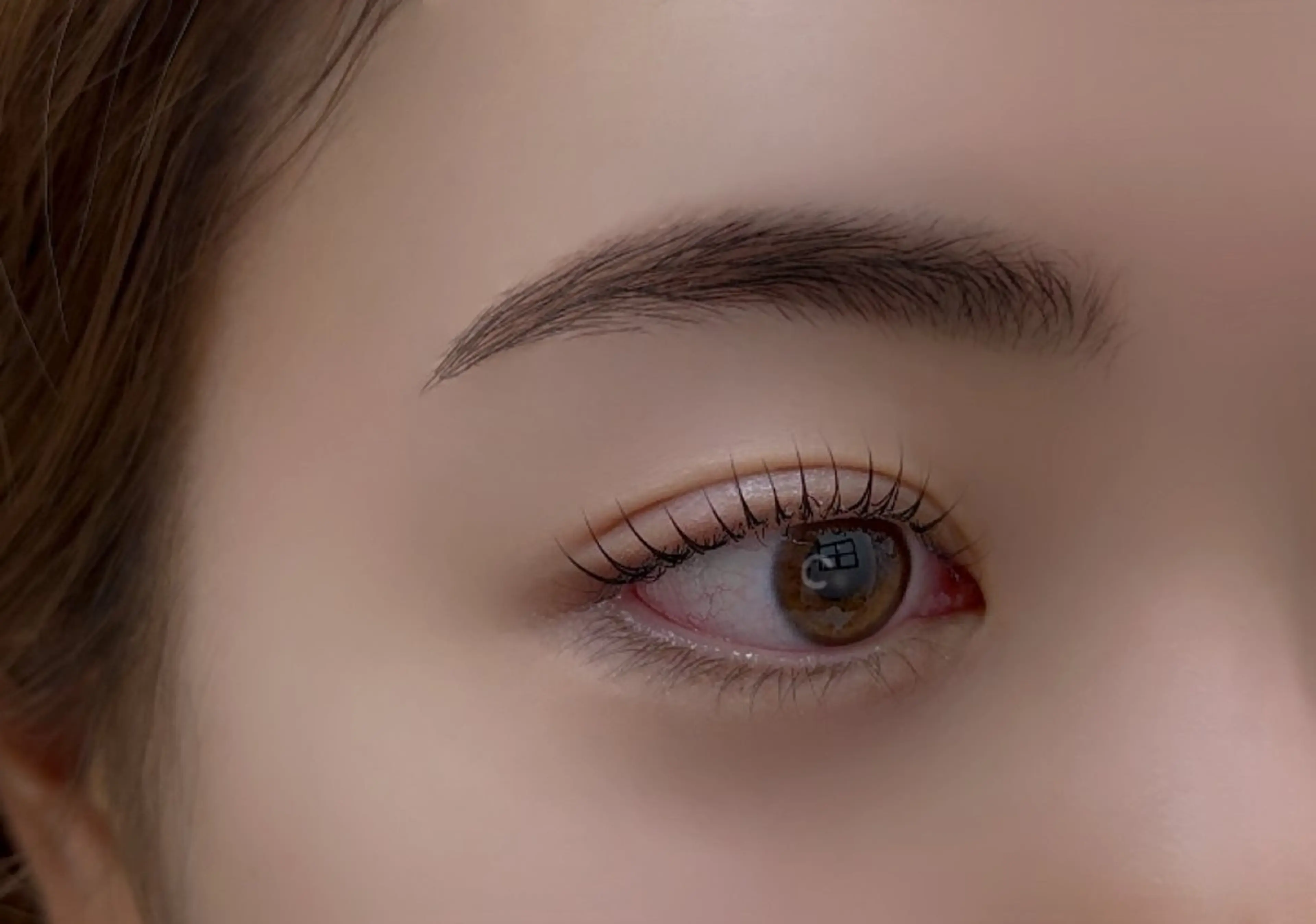 上まつげパーマ【ケラチンTR付き】×美眉WAXの写真