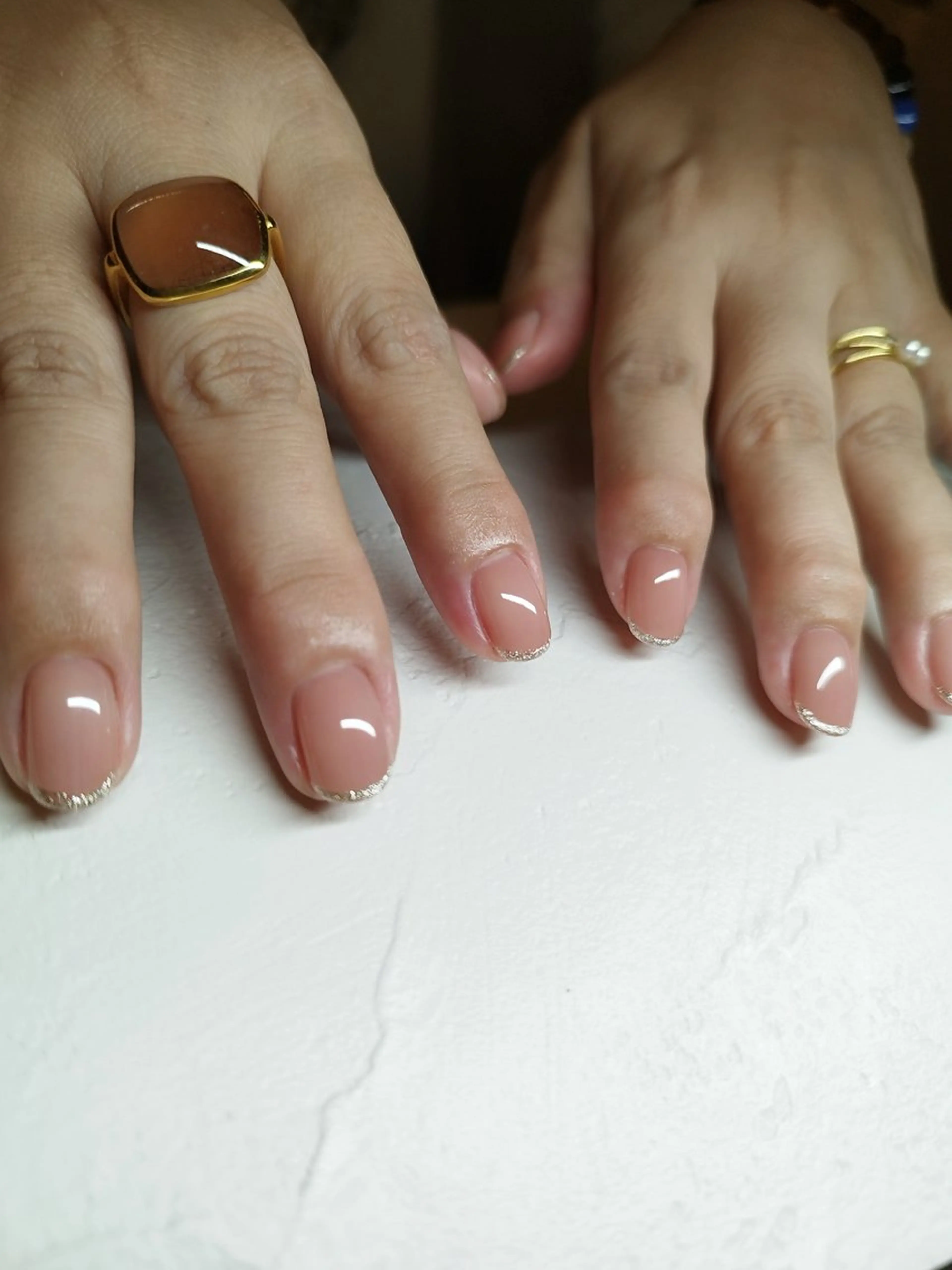 ネイル ジェルネイル ラメ(グリッター) Nail salon viewt55☺︎のネイルデザイン