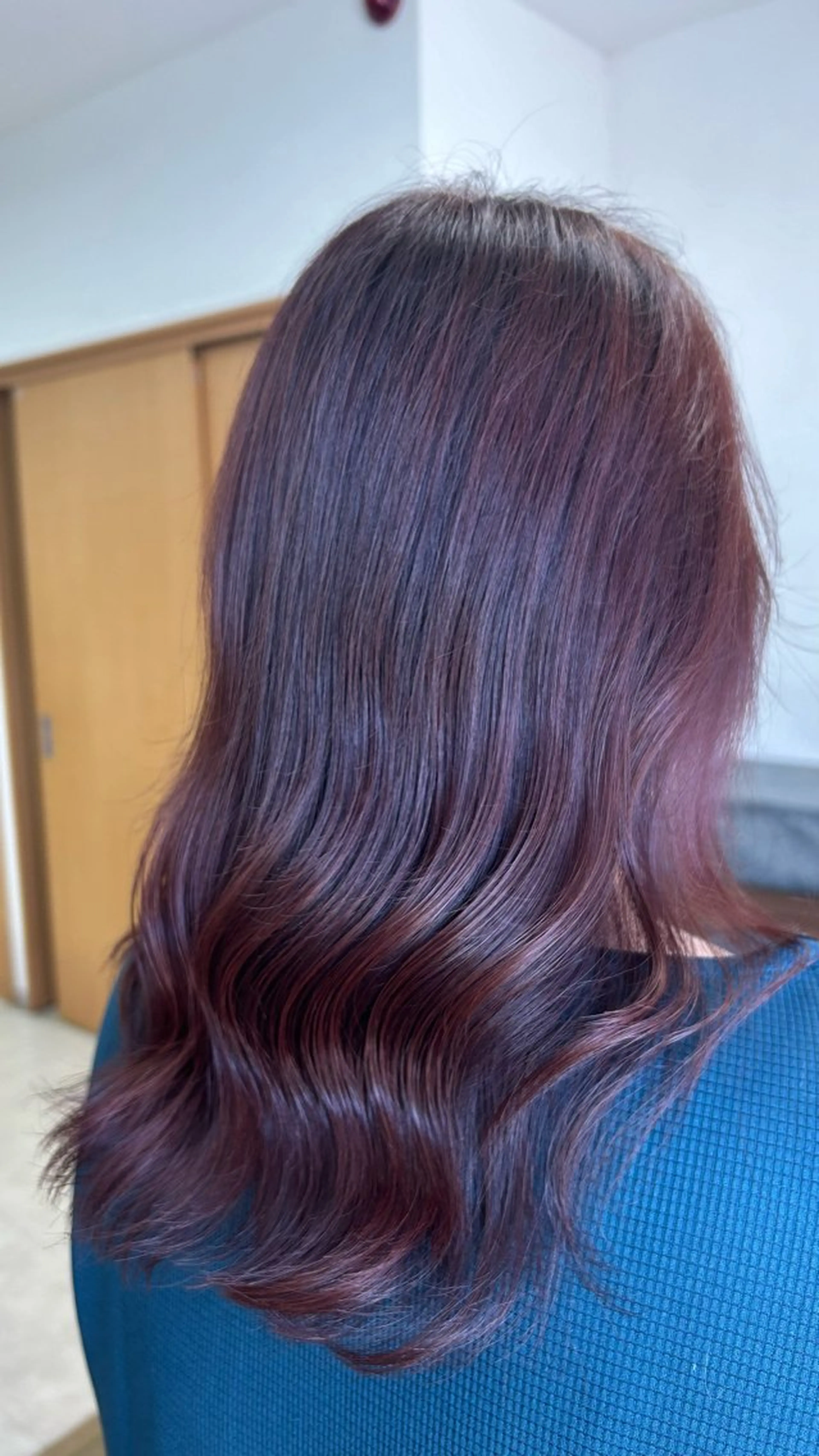 セミロング カット ヘアカラー ❄️艶カラー/レイヤ ー/ボブ/mao❄️のヘアスタイル