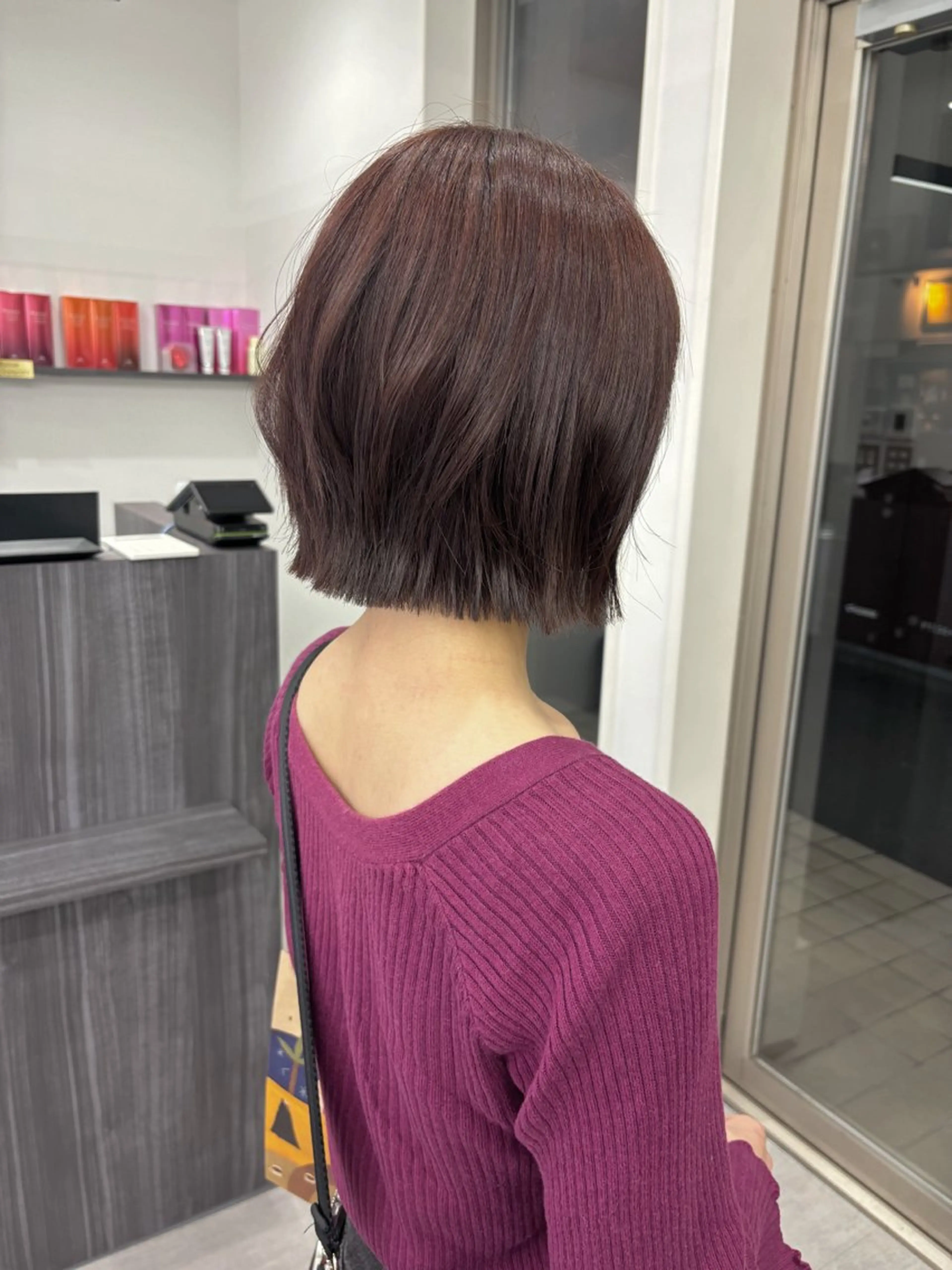 カット+ケアカラーの写真