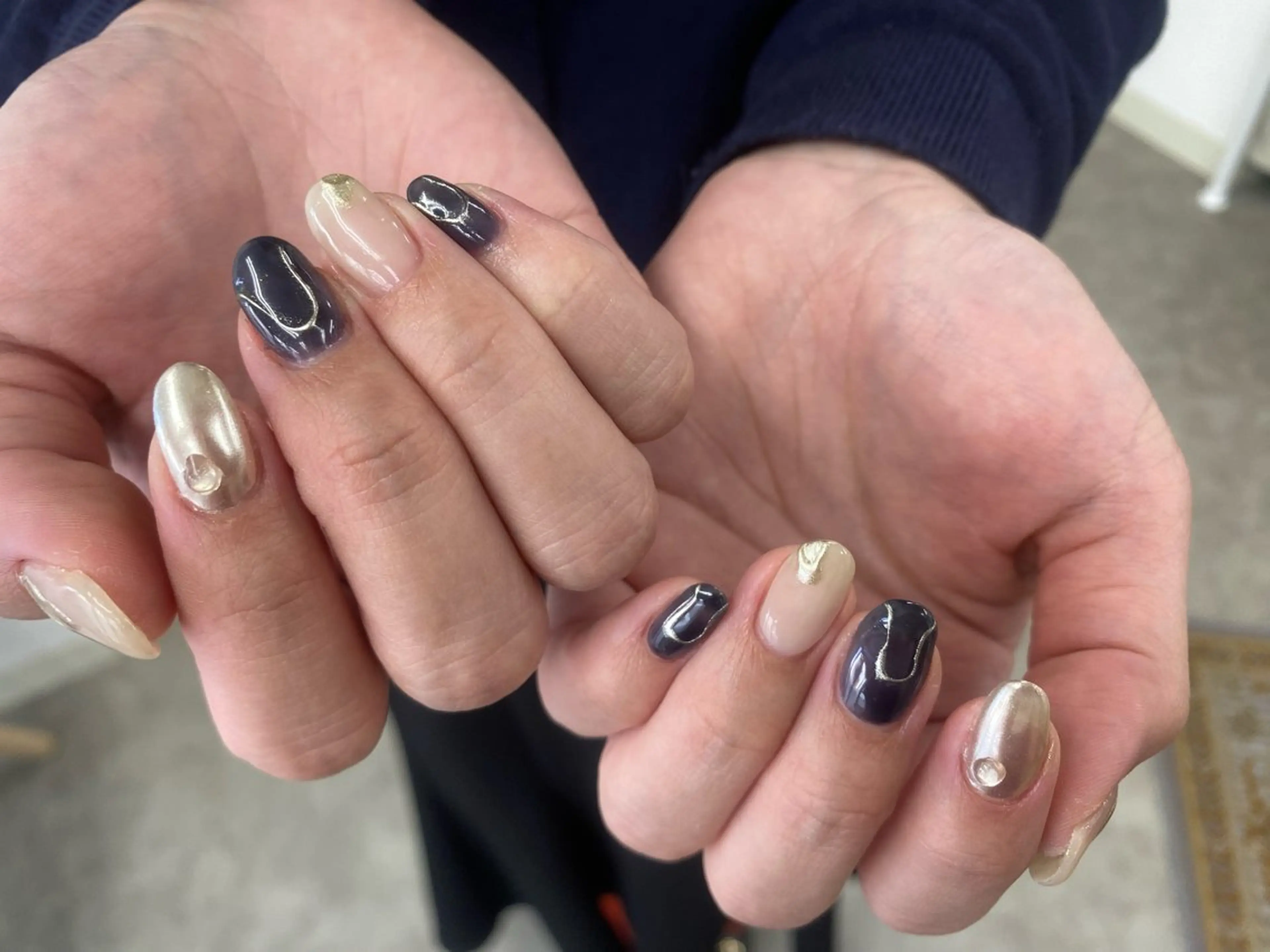 ネイル ハンドネイル Lilas所属・【立川ネイルサロン】 🪞ｍｉｓａｔｏ.のネイルデザイン