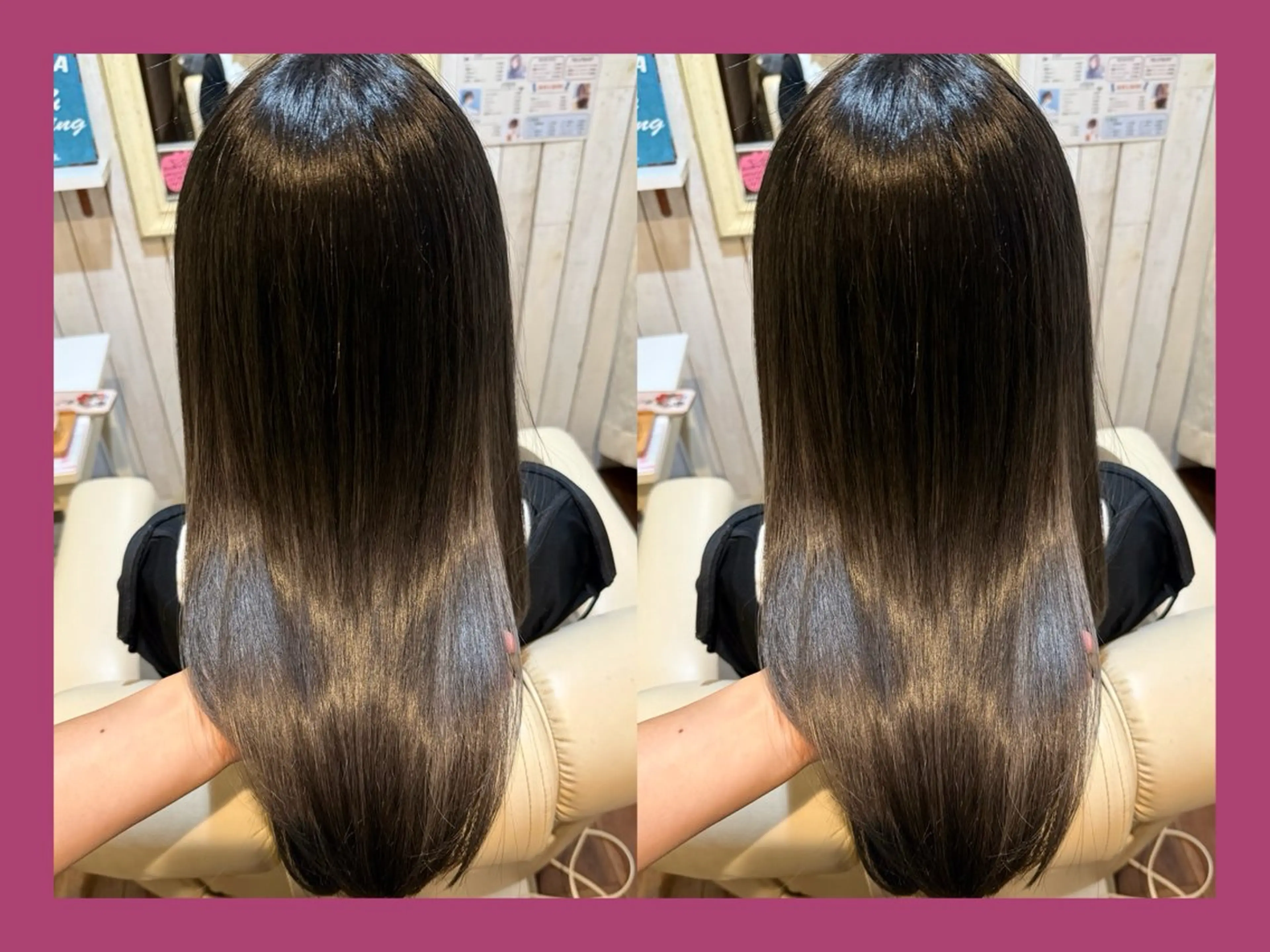ロング カラー ブリーチ 髪質改善 カット トリートメント 髪質改善/ハイトーン /茅ヶ崎/YUKAのヘアスタイル