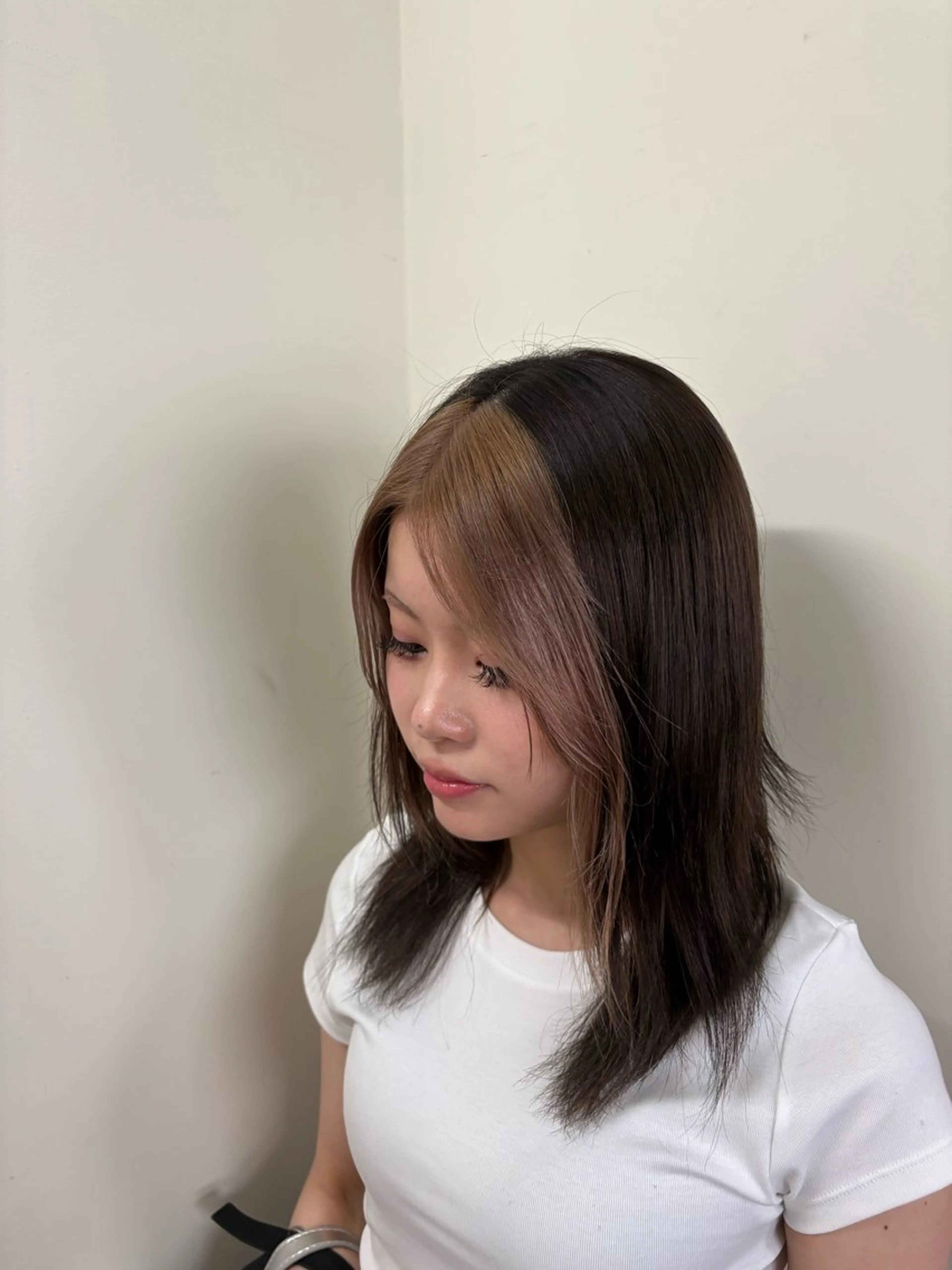 カラー 佐藤 万倫💞⭐️のヘアスタイル