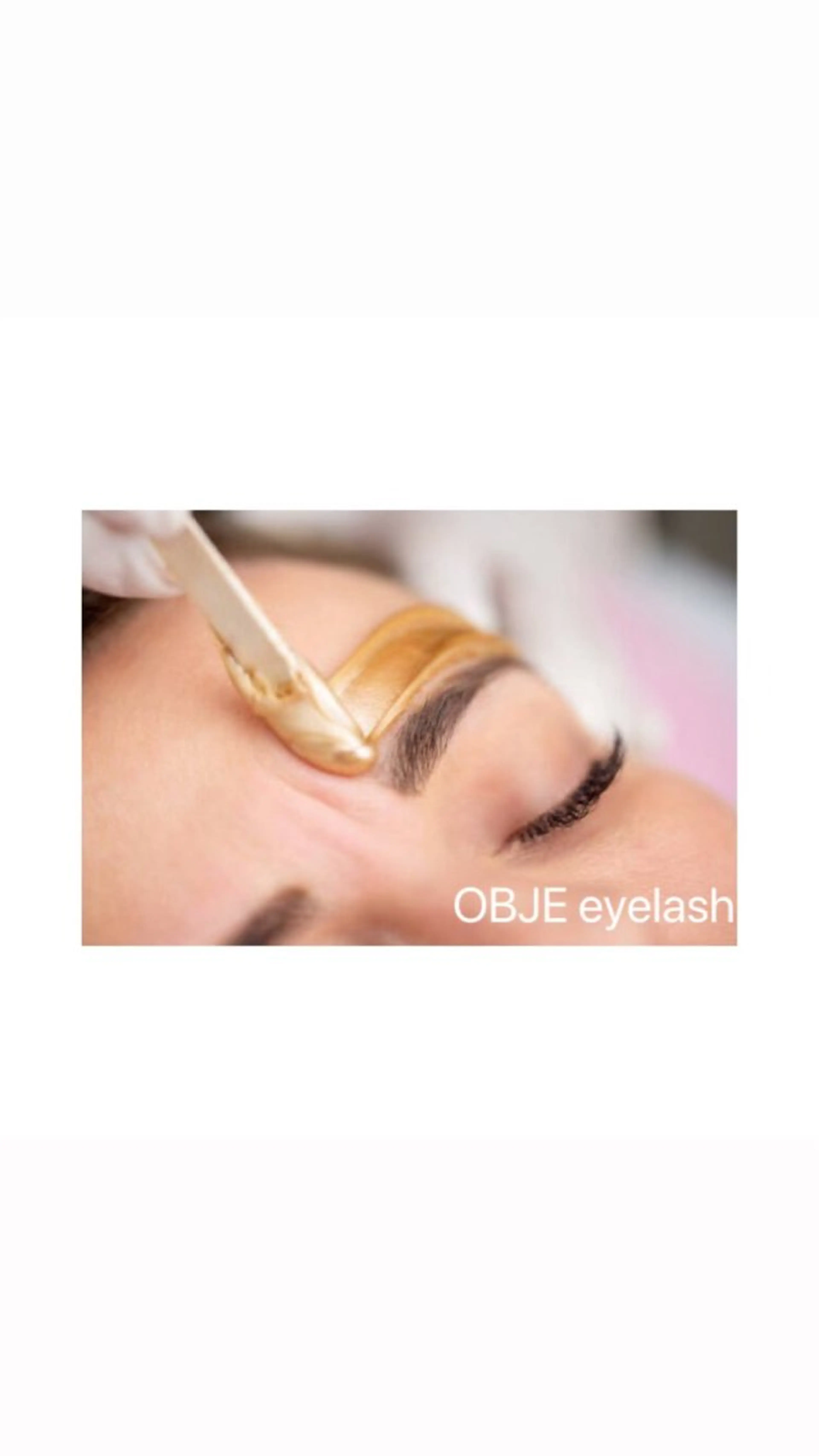 アイブロウ OBJE eyelashのマツエク・マツパデザイン