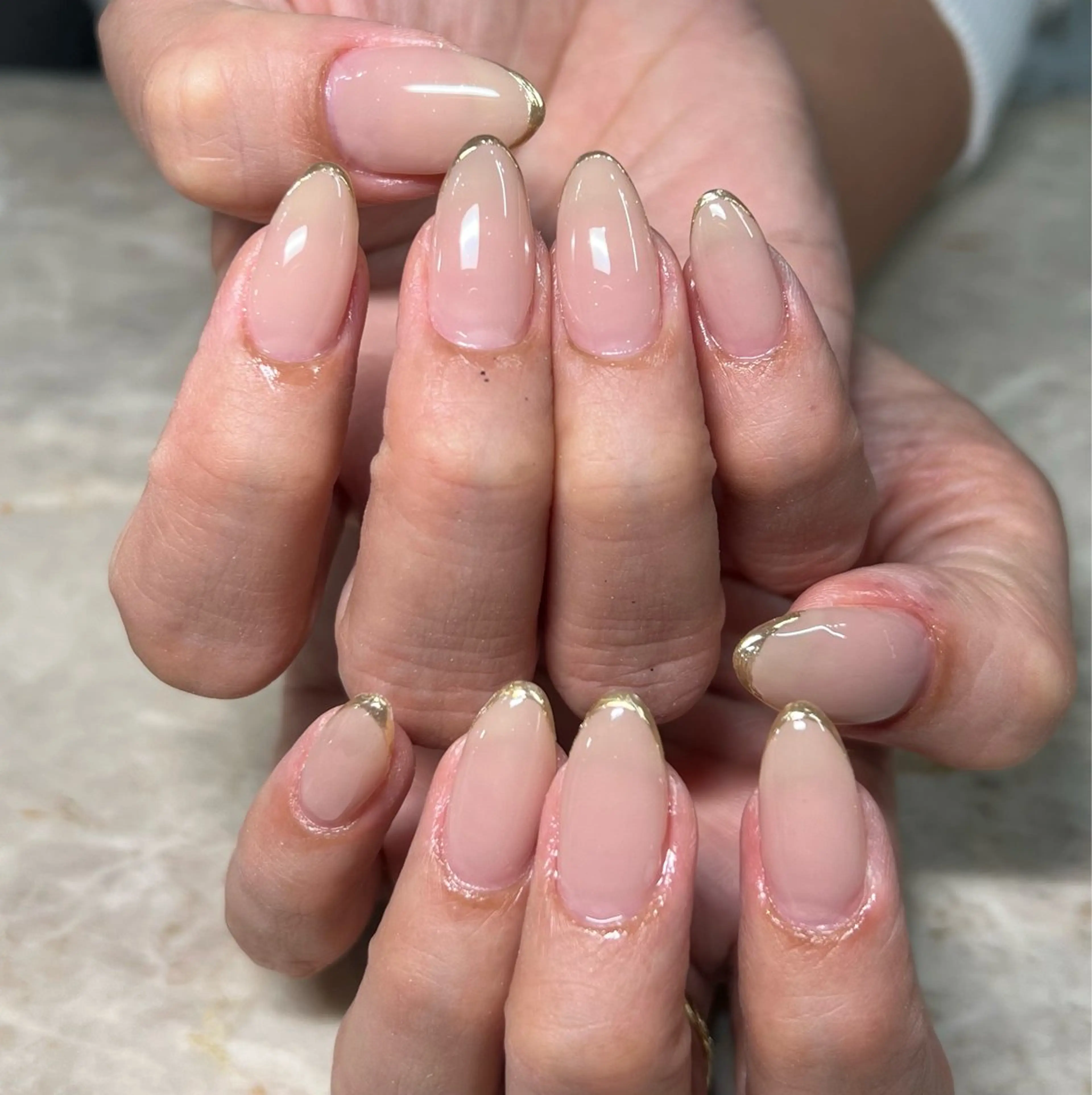 ネイル ミラーネイル ハンドネイル 鶴田୨ৎmaison de NALIのネイルデザイン