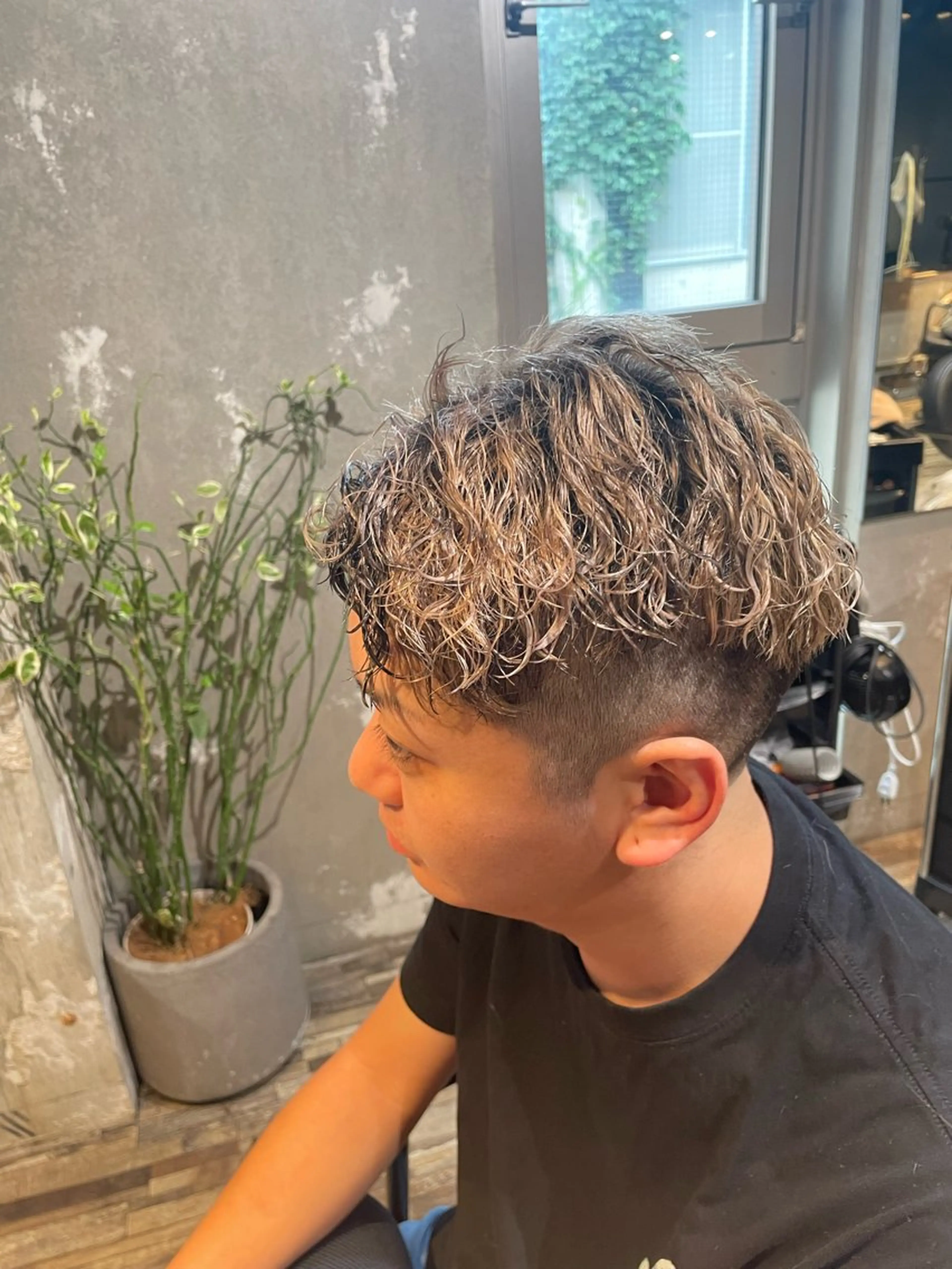 パーマ メンズ ENORE所属・デジパ／ショート 中川まさきのヘアスタイル