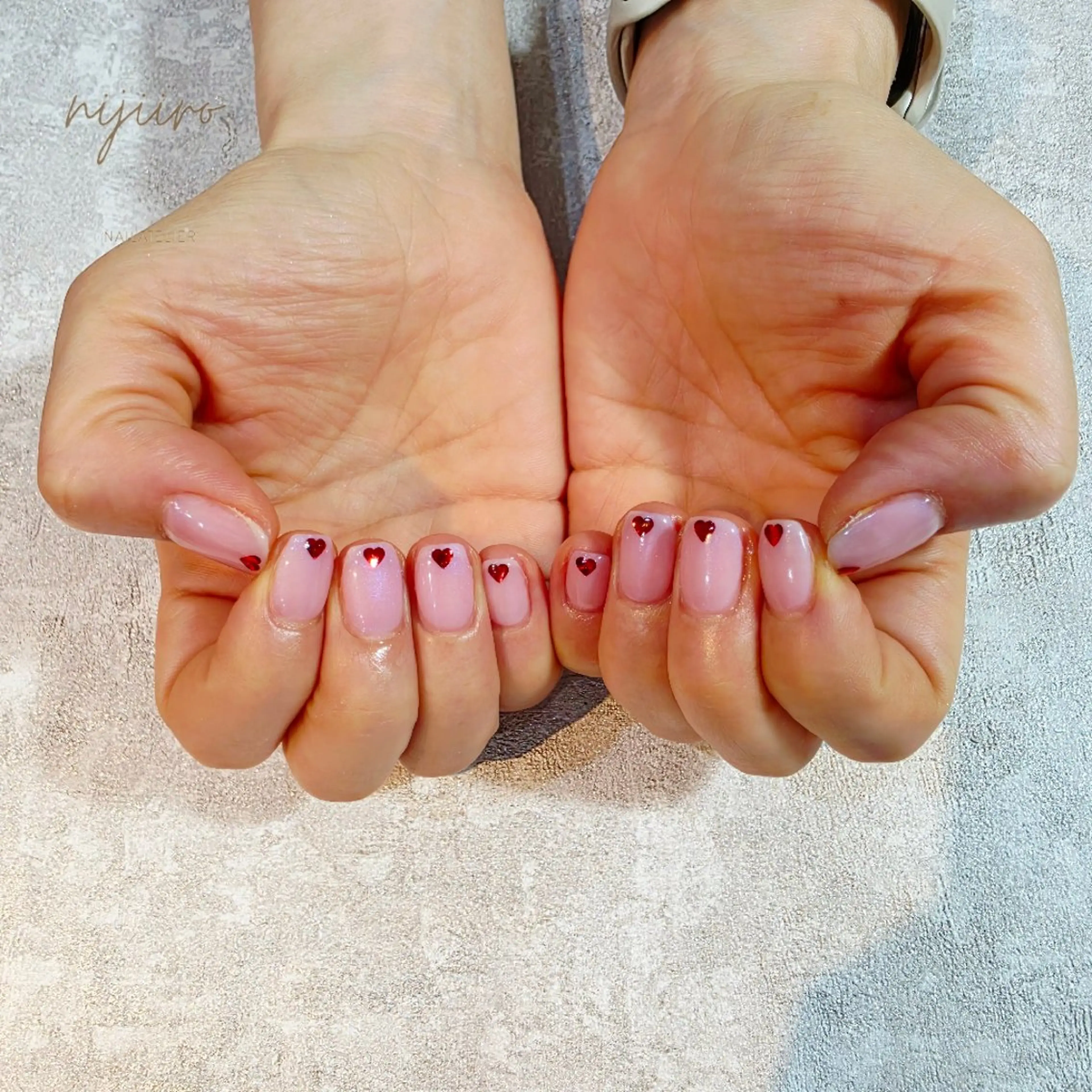 ネイル ハンドネイル nailatelier nijiiro.所属・nijiiro🌈 サトウのネイルデザイン