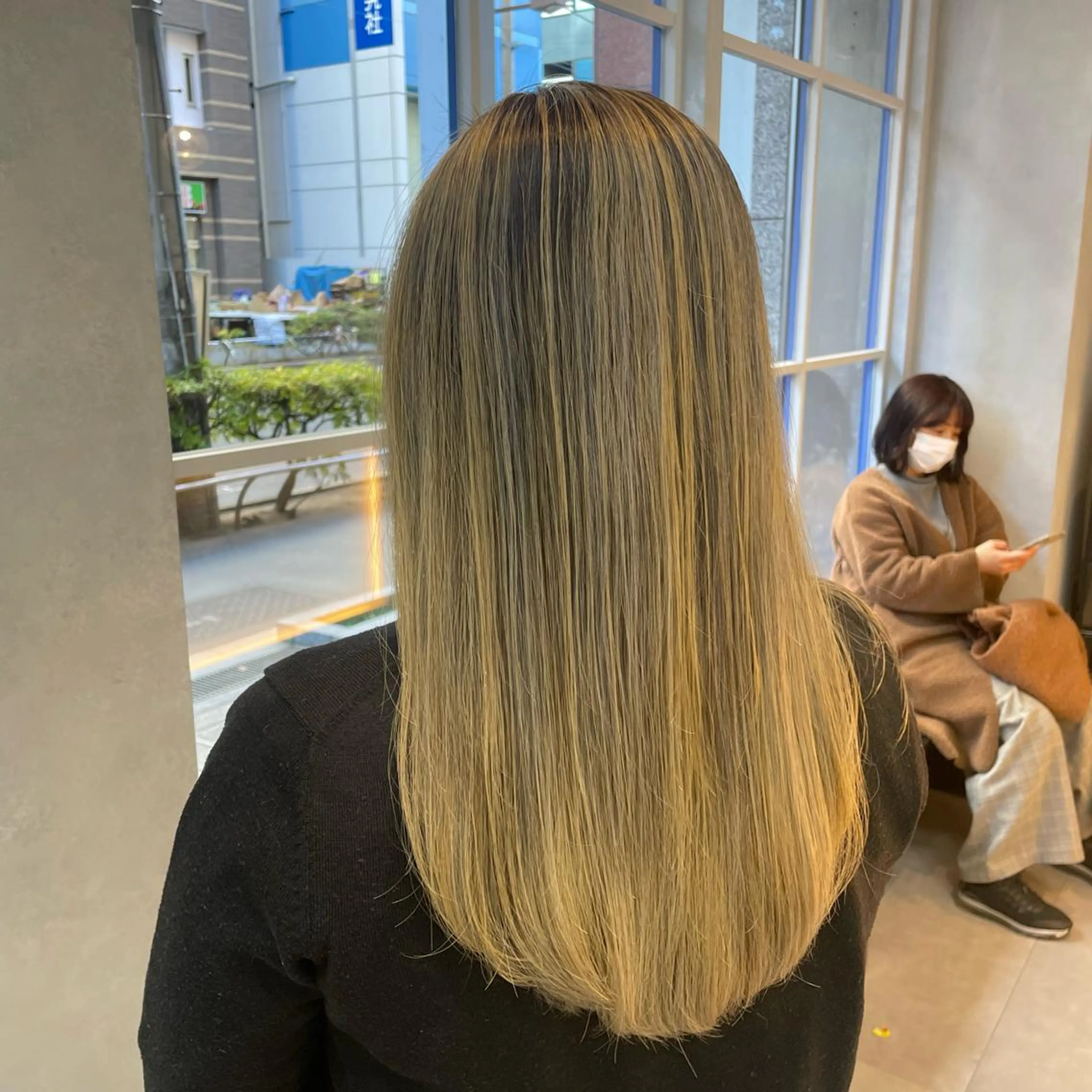 ロング カット ヘアカラー 🫧艶髪/ブリーチ 🐳honami🫧のヘアスタイル