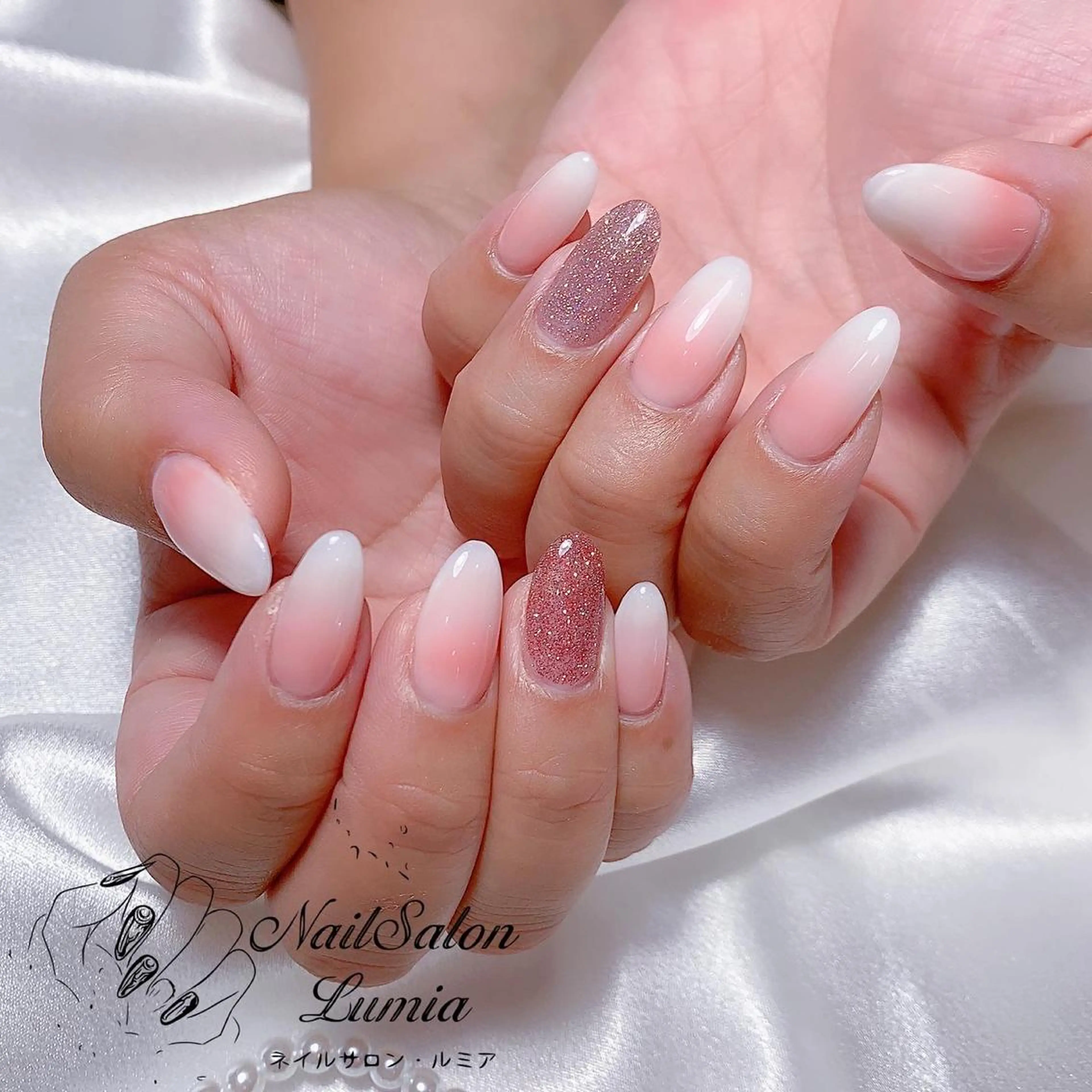 ネイル ハンドネイル ネイルサロン ルミア Lumia 店長のネイルデザイン