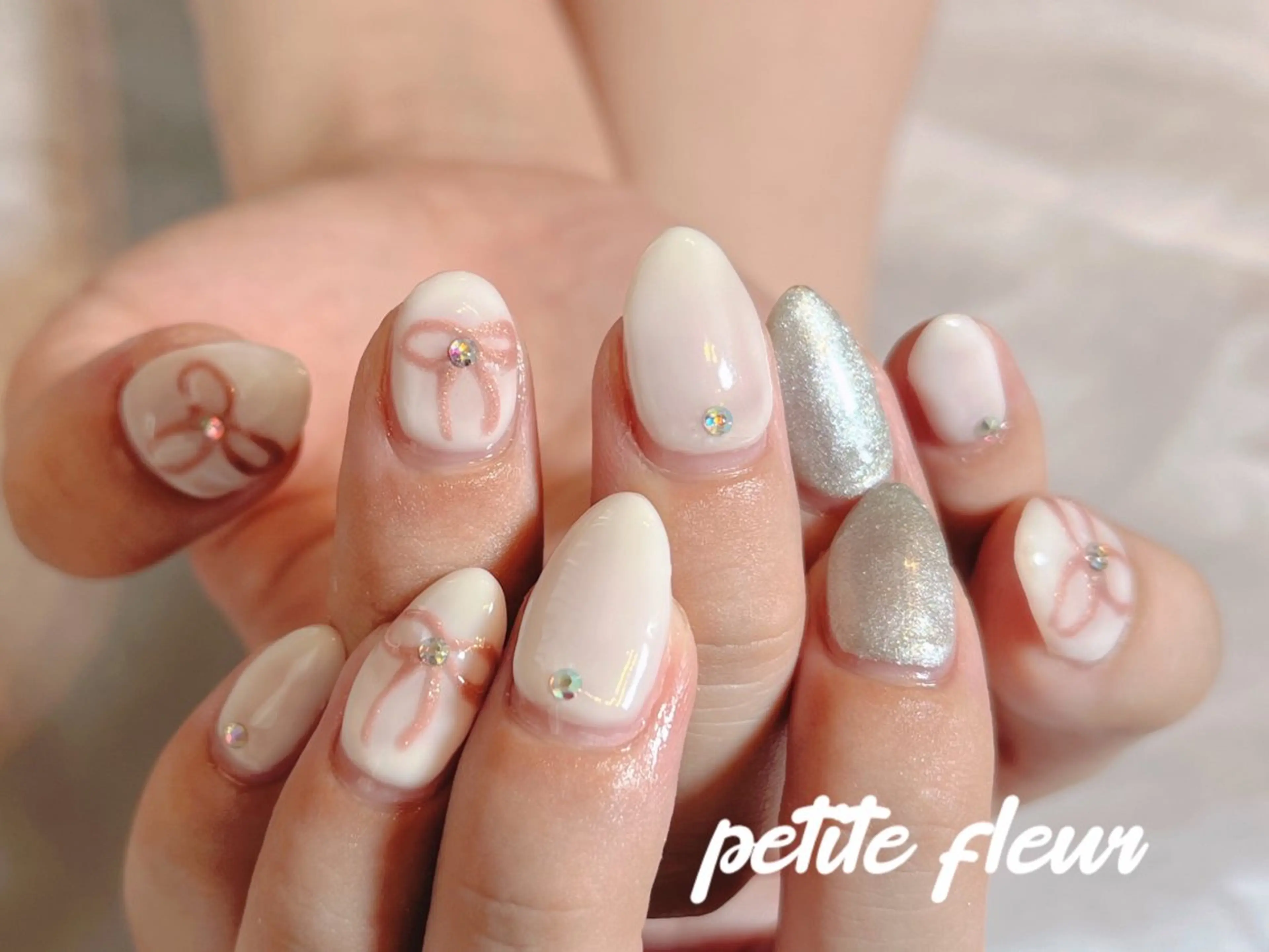 ネイル ハンドネイル ビューティーサロン プチフルールのネイルデザイン