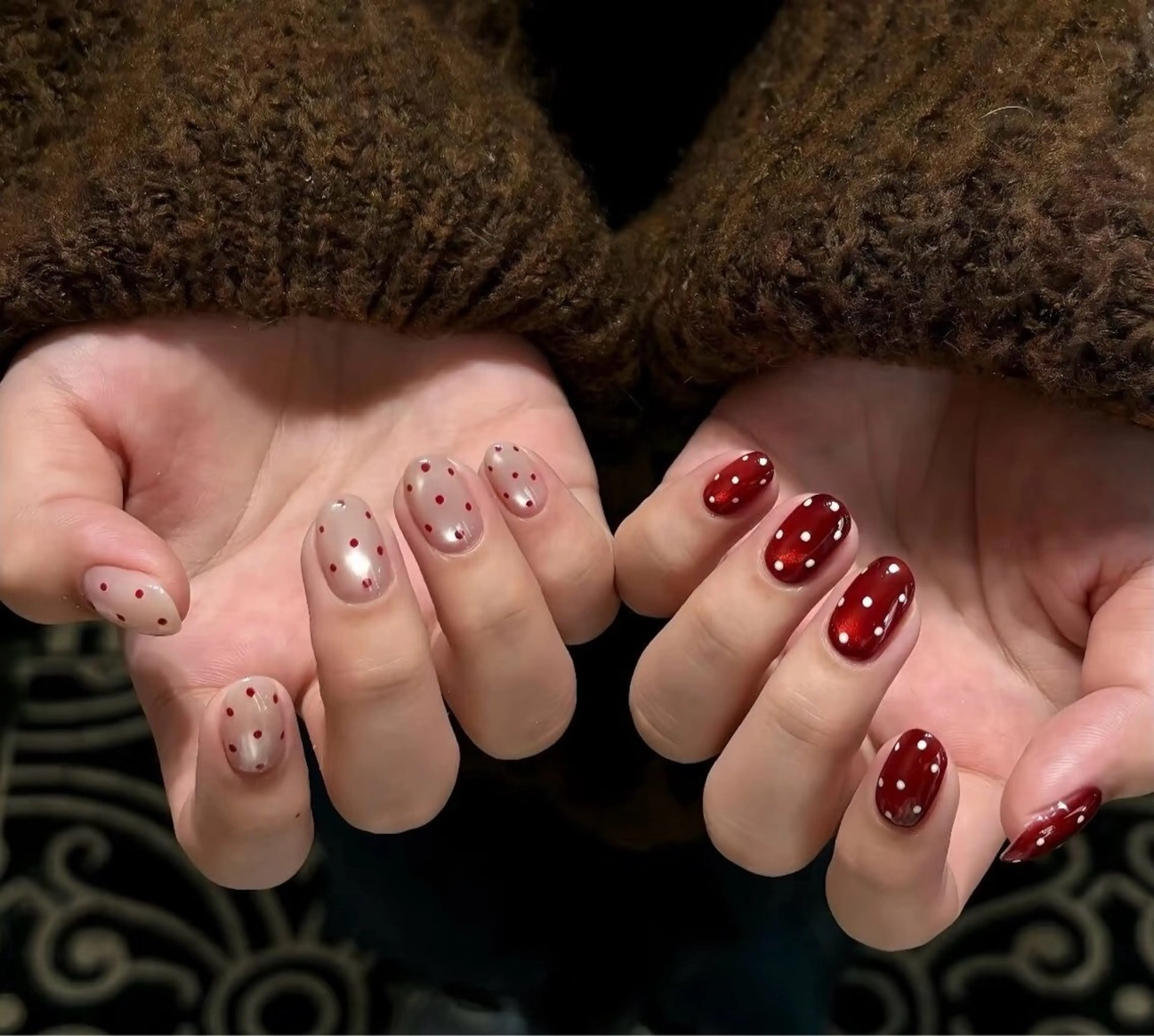 ネイル Chiara 長さだしのネイルデザイン