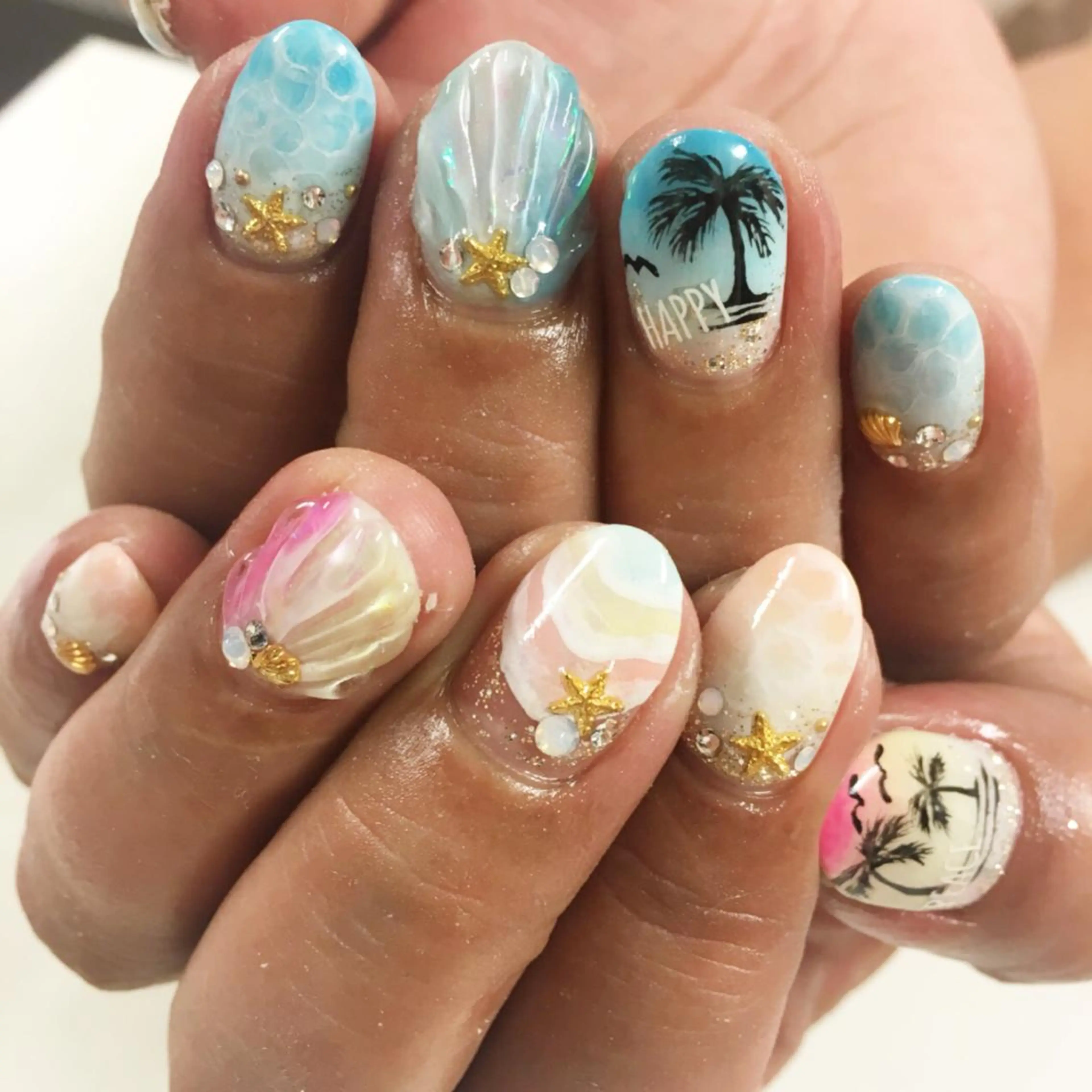 ネイル アートネイル SHINE NAILのネイルデザイン