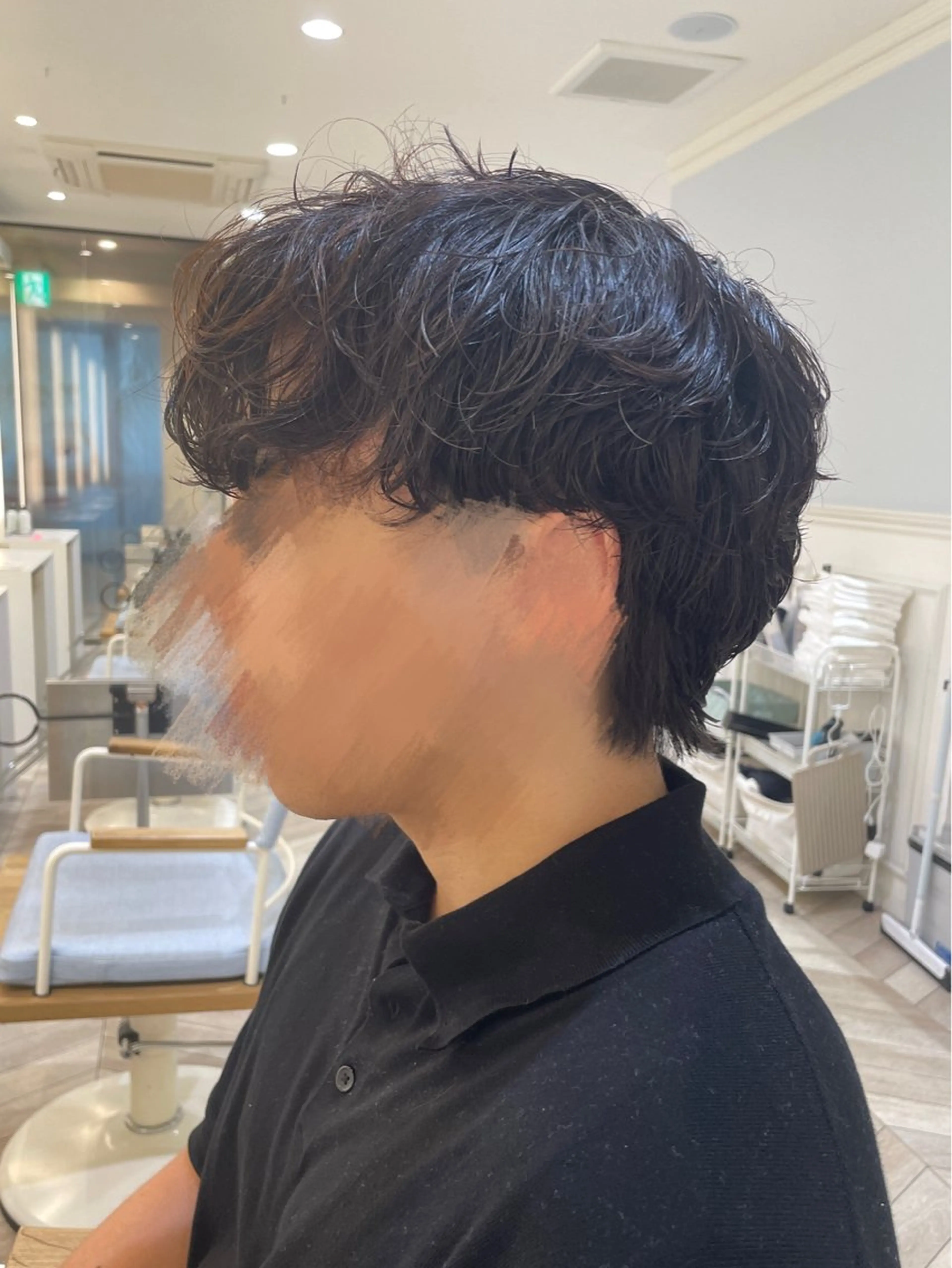 パーマ メンズ メンズパーマ レディースモデル 募集中🌟Reinaのヘアスタイル