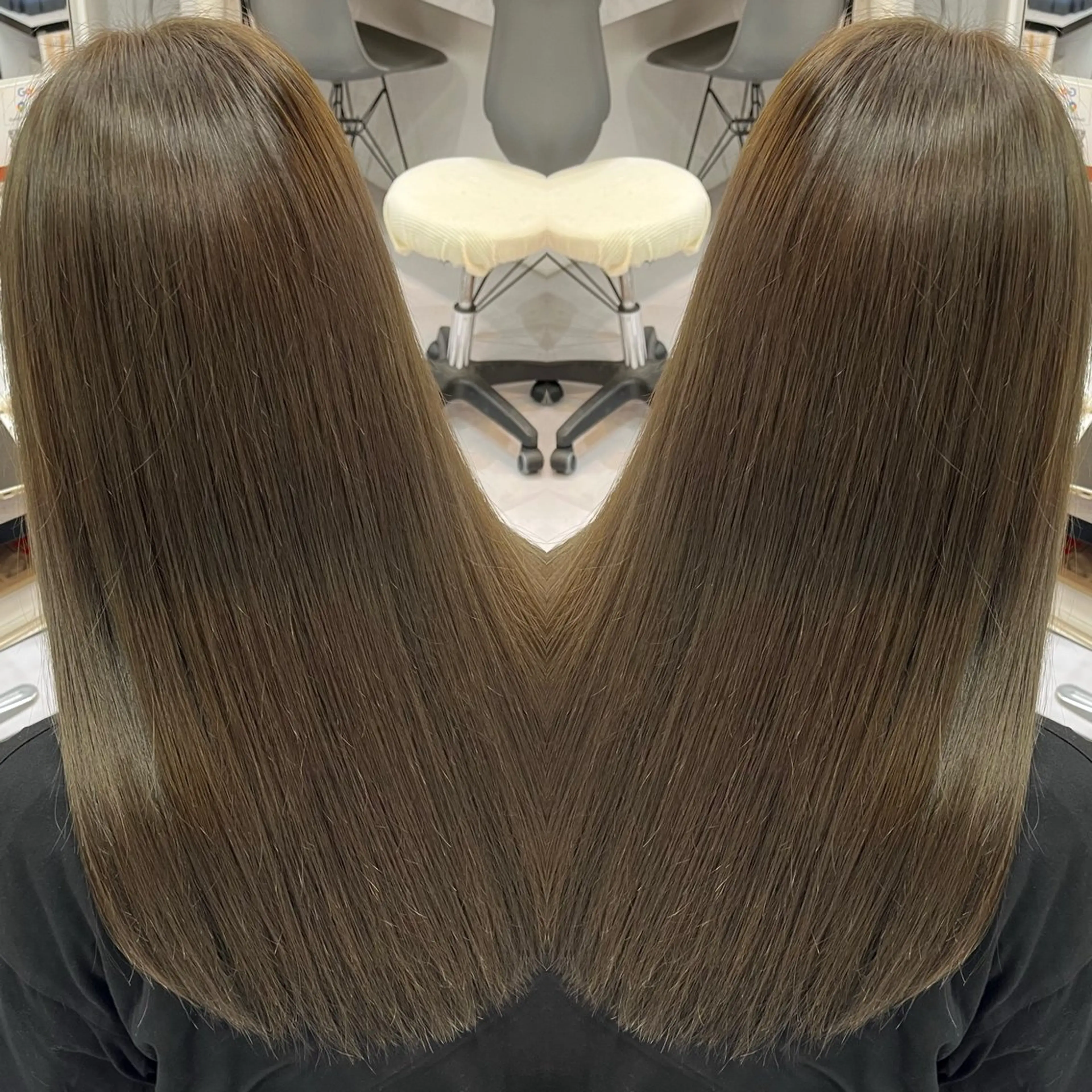 【髪質改善menu🕊‎🤍】似合わせカット+4step oggiottoトリートメント🦋 ※シャンプー付きの写真