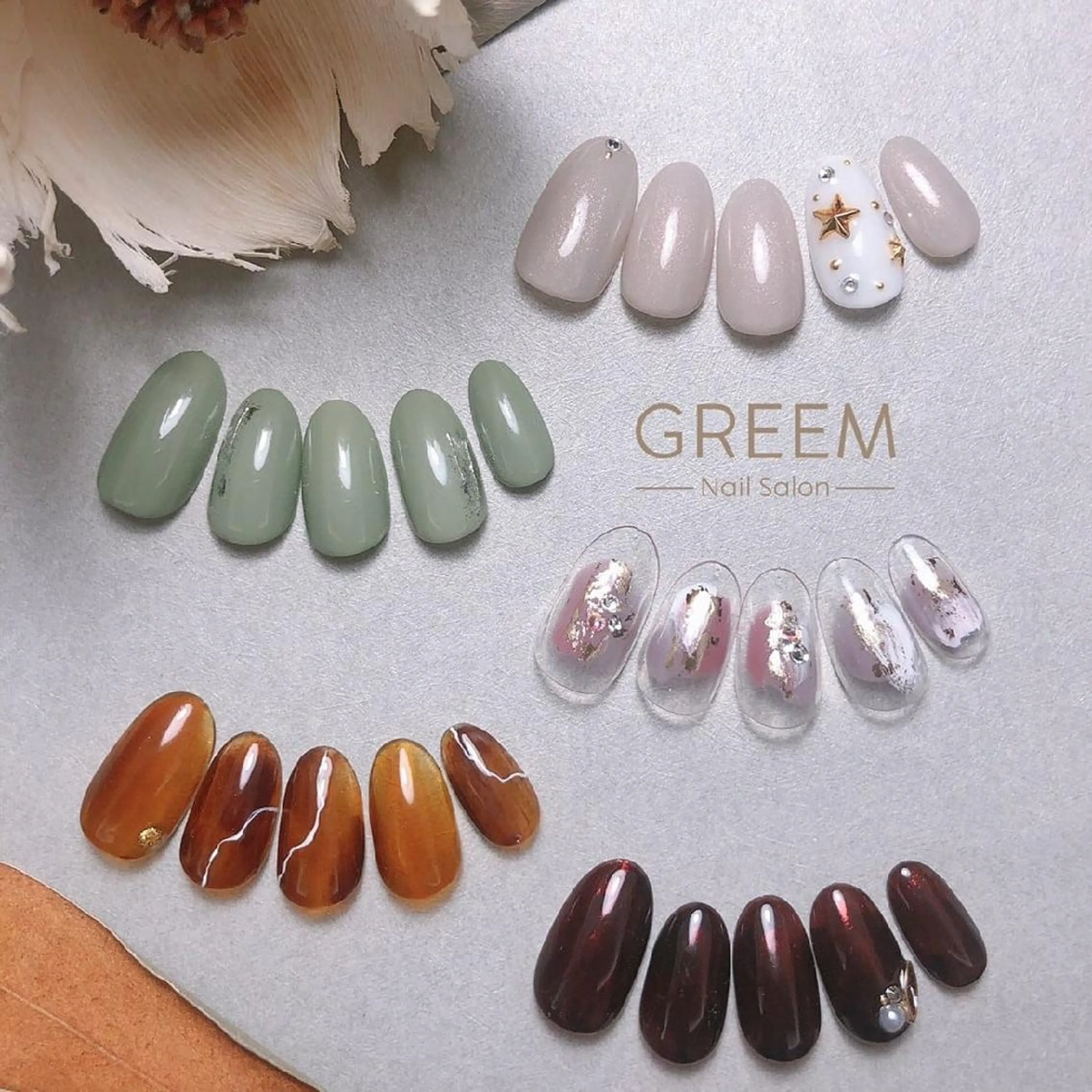 ネイル GREEM グリームのネイルデザイン