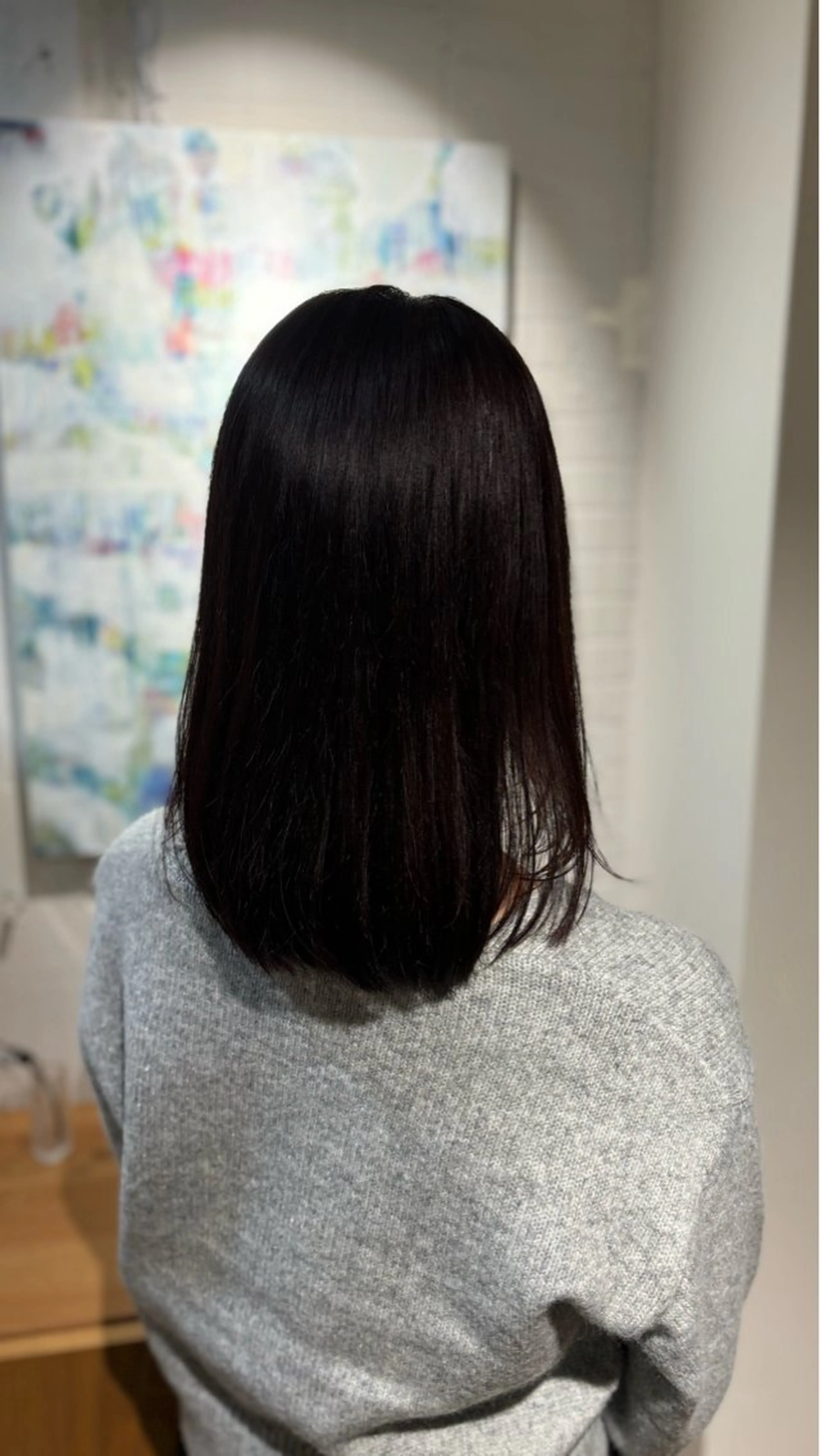 セミロング efesto所属・前畑 凜のヘアスタイル