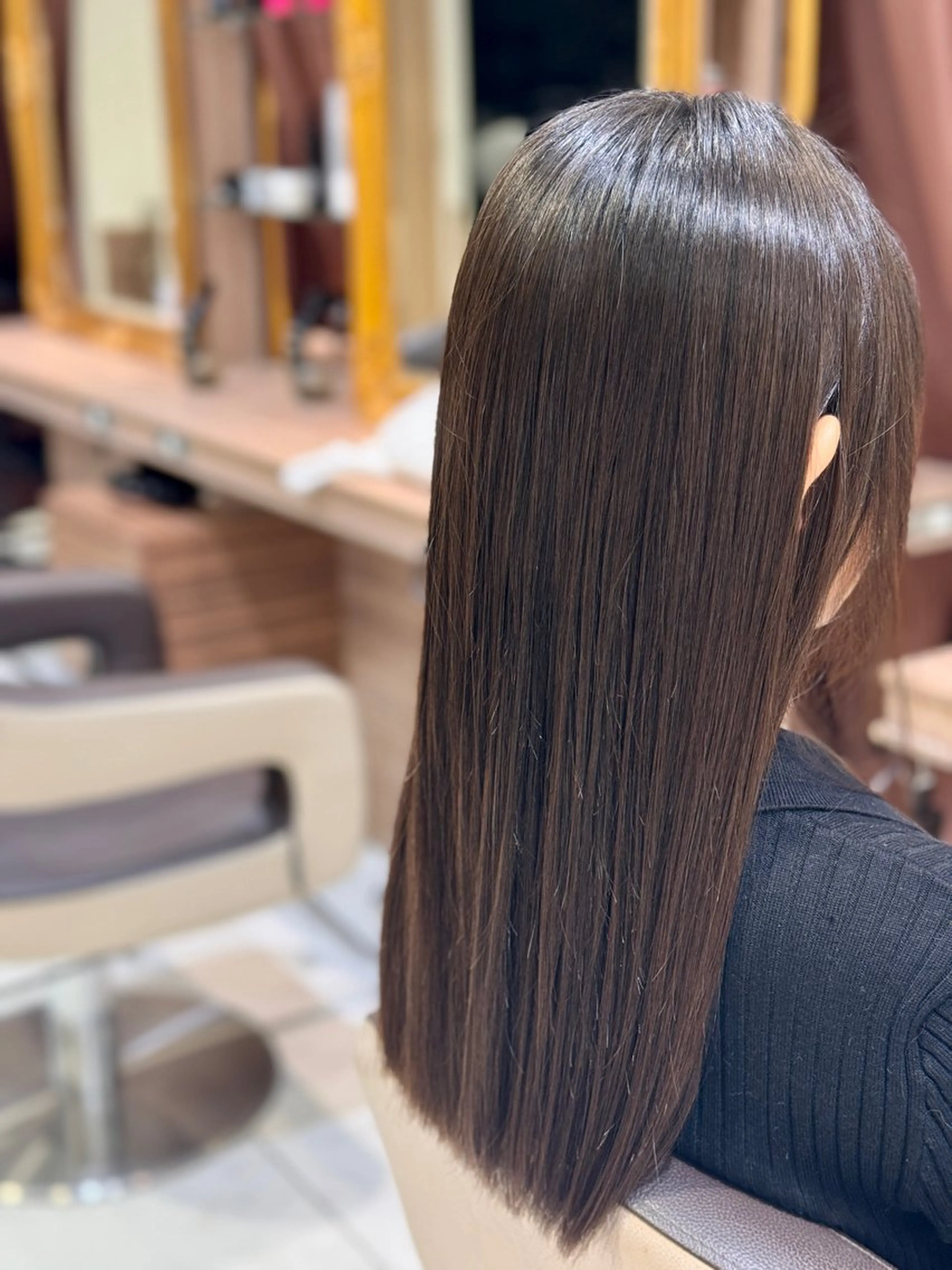 ロング 🎍艶カラー🎍 ✨パーマ✨又吉のヘアスタイル