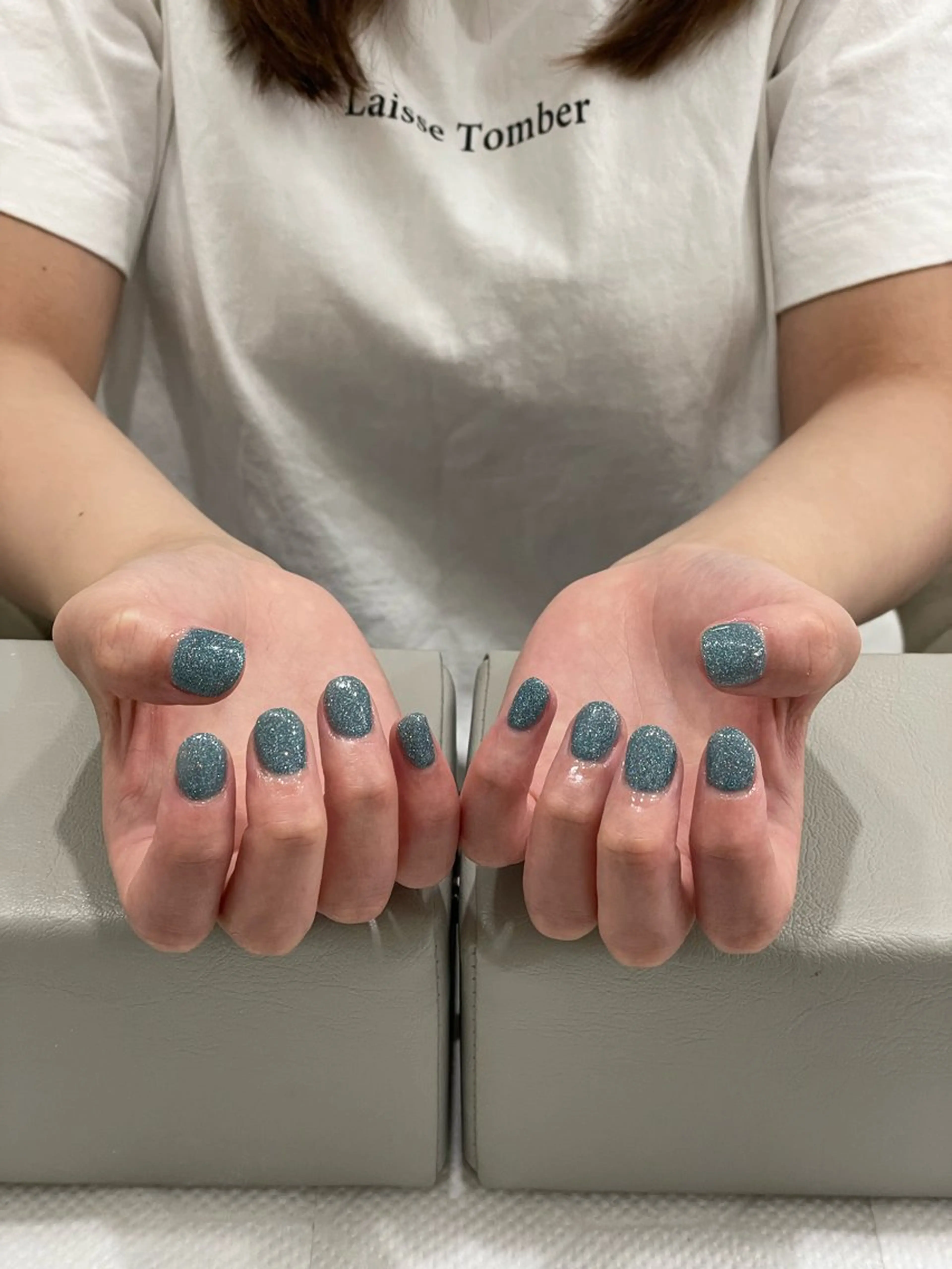 ネイル ラメ(グリッター) ワンカラーネイル Nail Salon enn所属・🫧RISA🫧 énn |四条烏丸のネイルデザイン