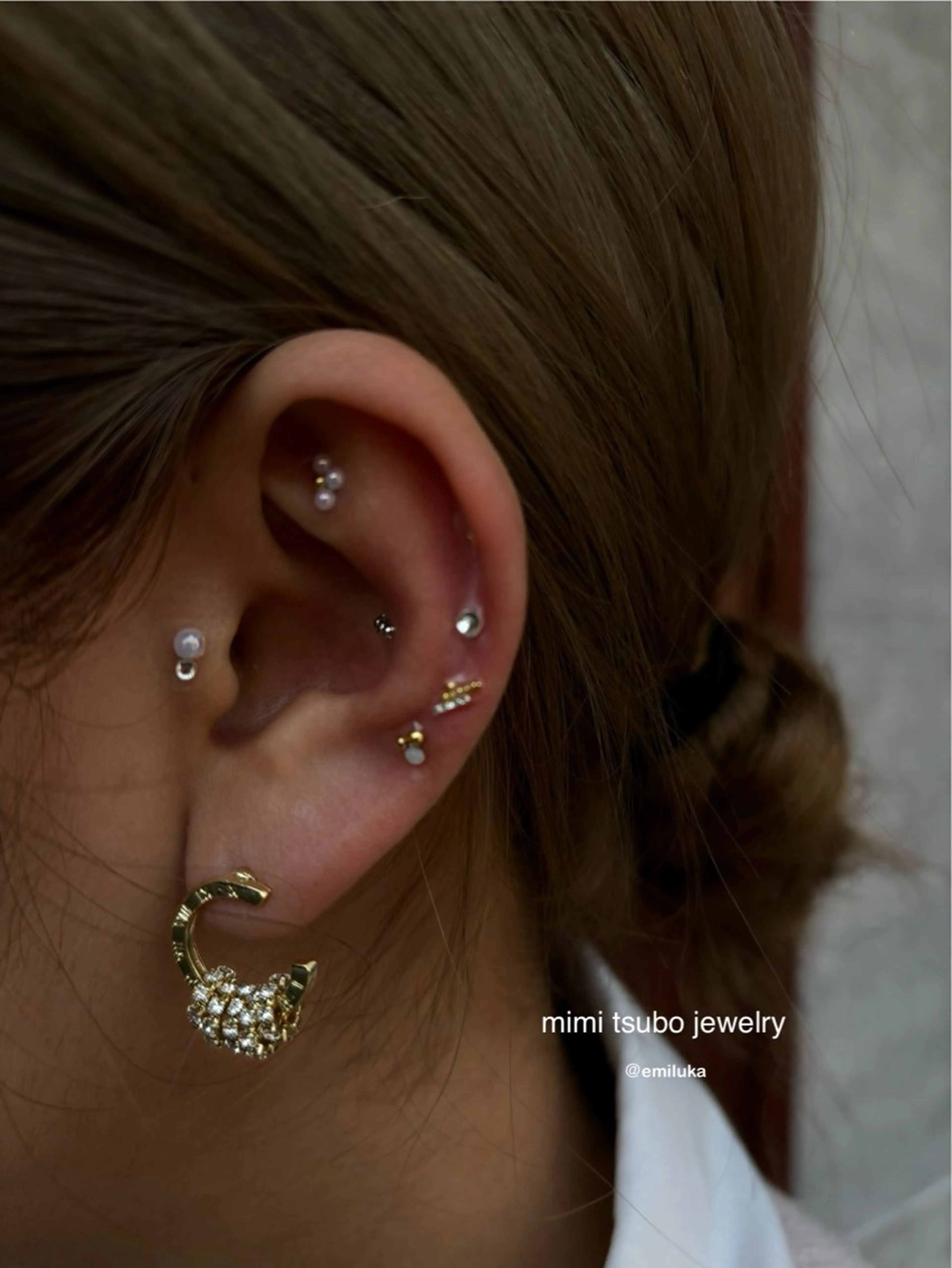 耳ツボジュエリー💎【付け放題】の写真