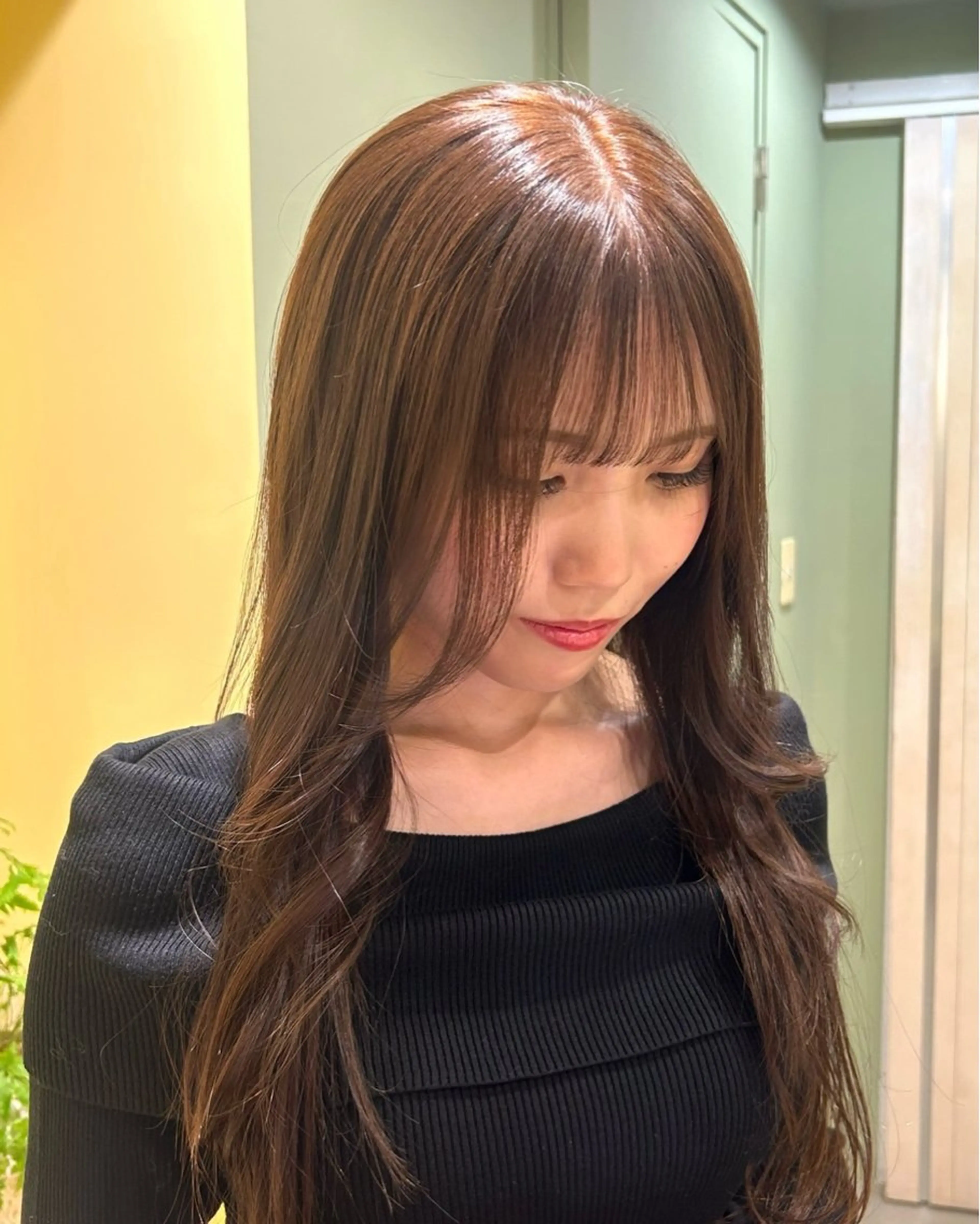 ロング uta所属・カットモデル募集 トモカのヘアスタイル