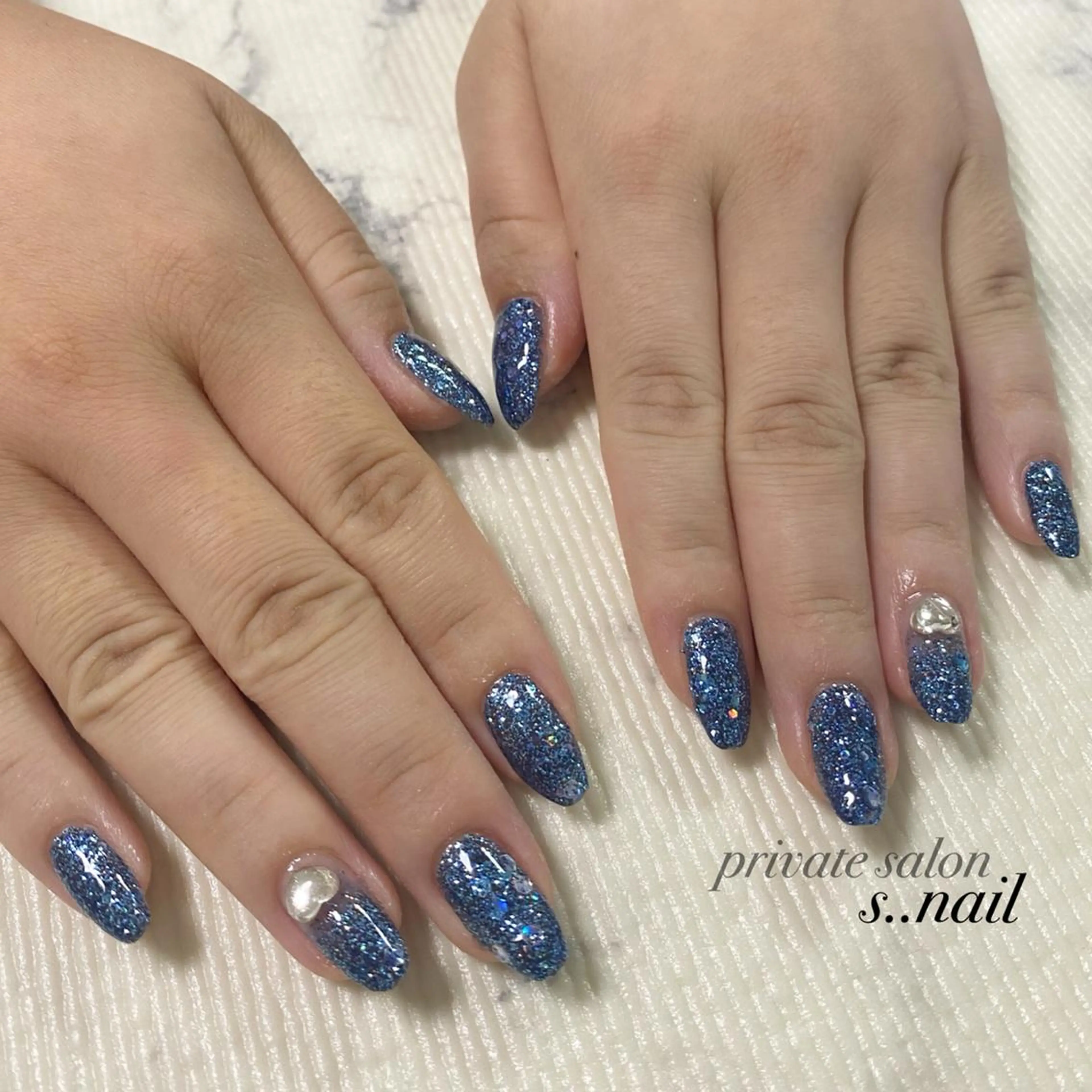 ネイル ラメ(グリッター) ハンドネイル フットネイル s..nail / MORITAのネイルデザイン