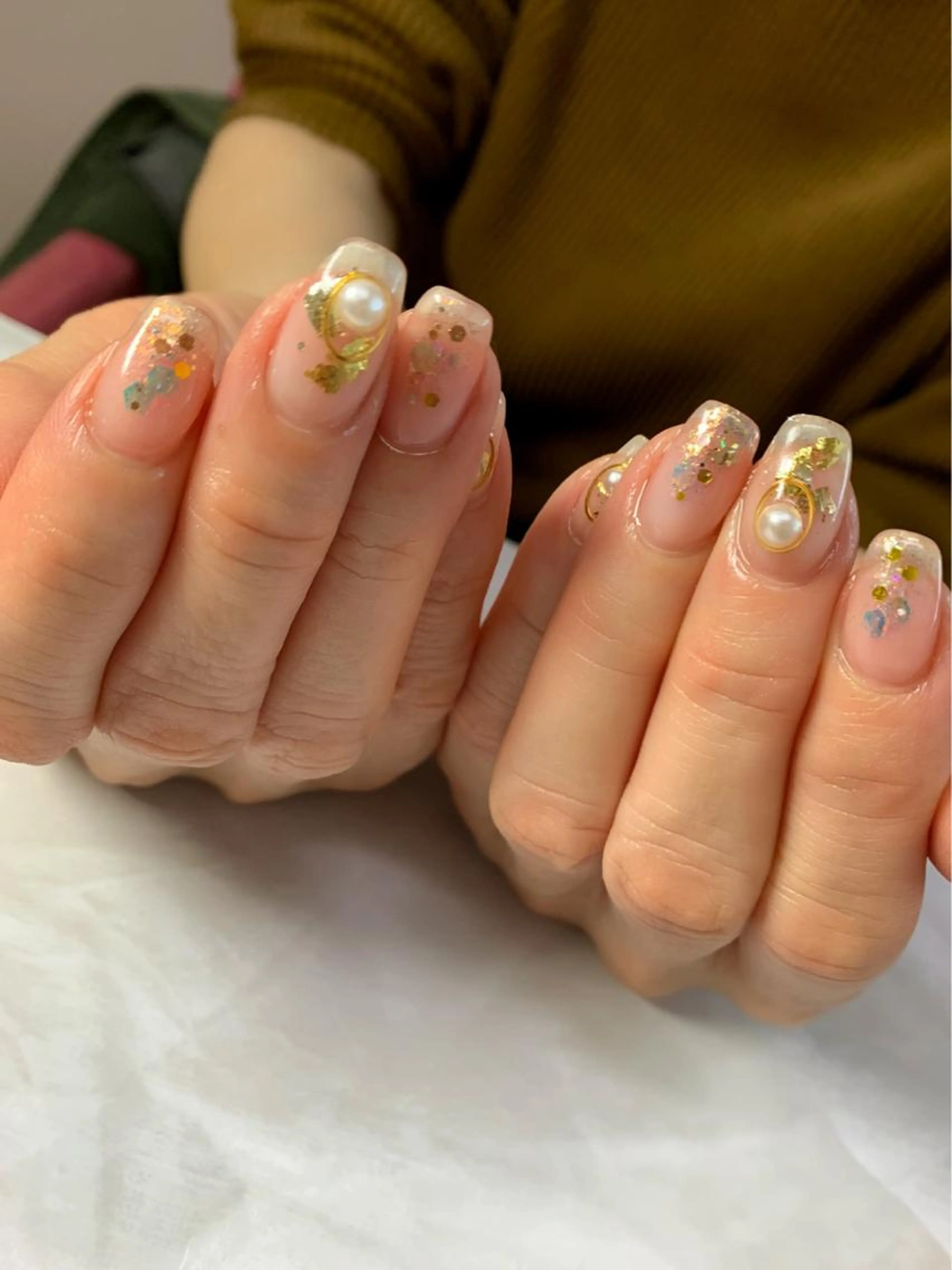 持ち込み画像より施術（オフなし）の写真