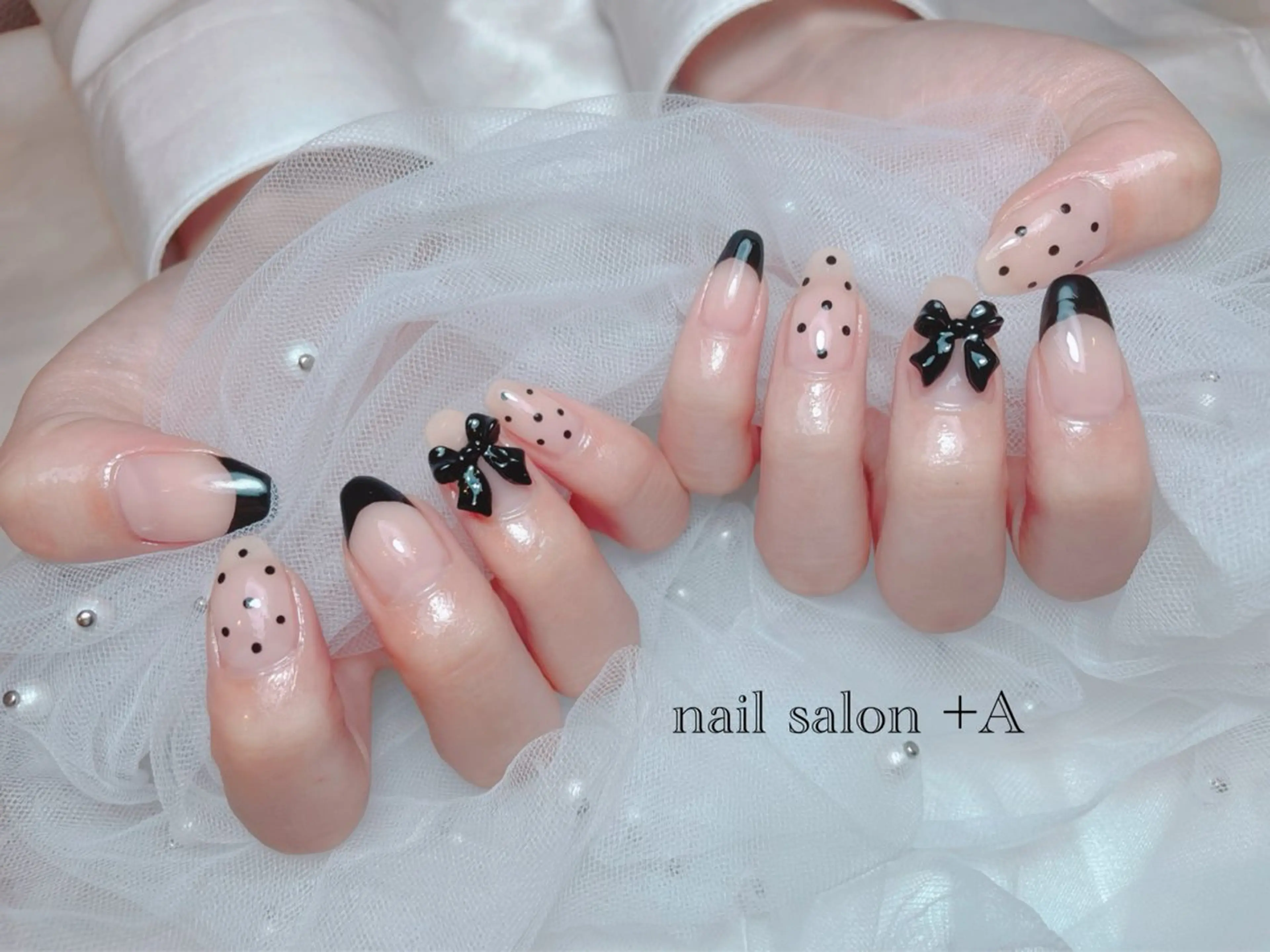 ロング ハンドネイル nail salon +A所属・Nail Salon +Aのネイルデザイン