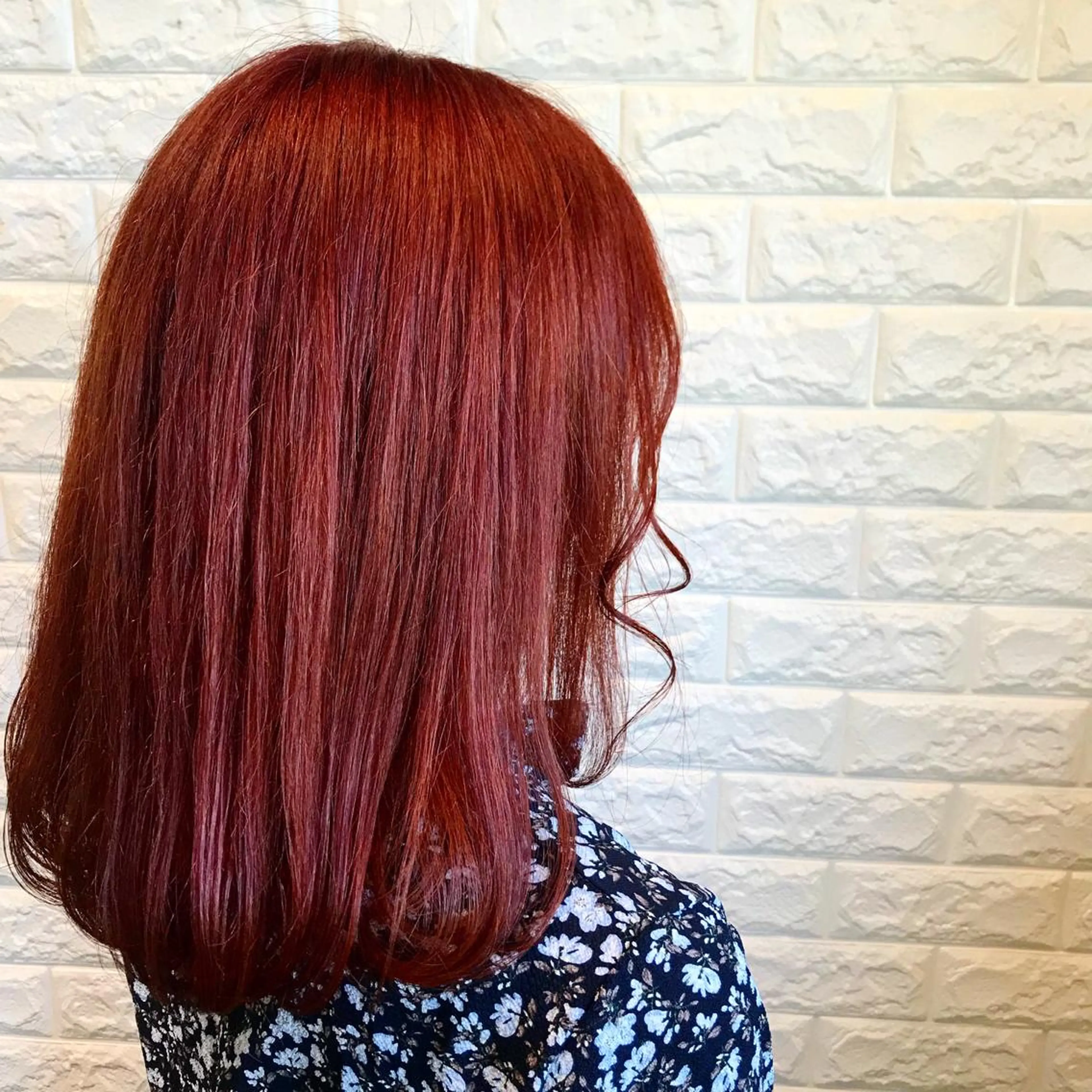 ミディアム カラー ヘアアレンジ knock【ノック】所属・烏丸韓国ヘア🇰🇷 ayaka🎀のヘアスタイル