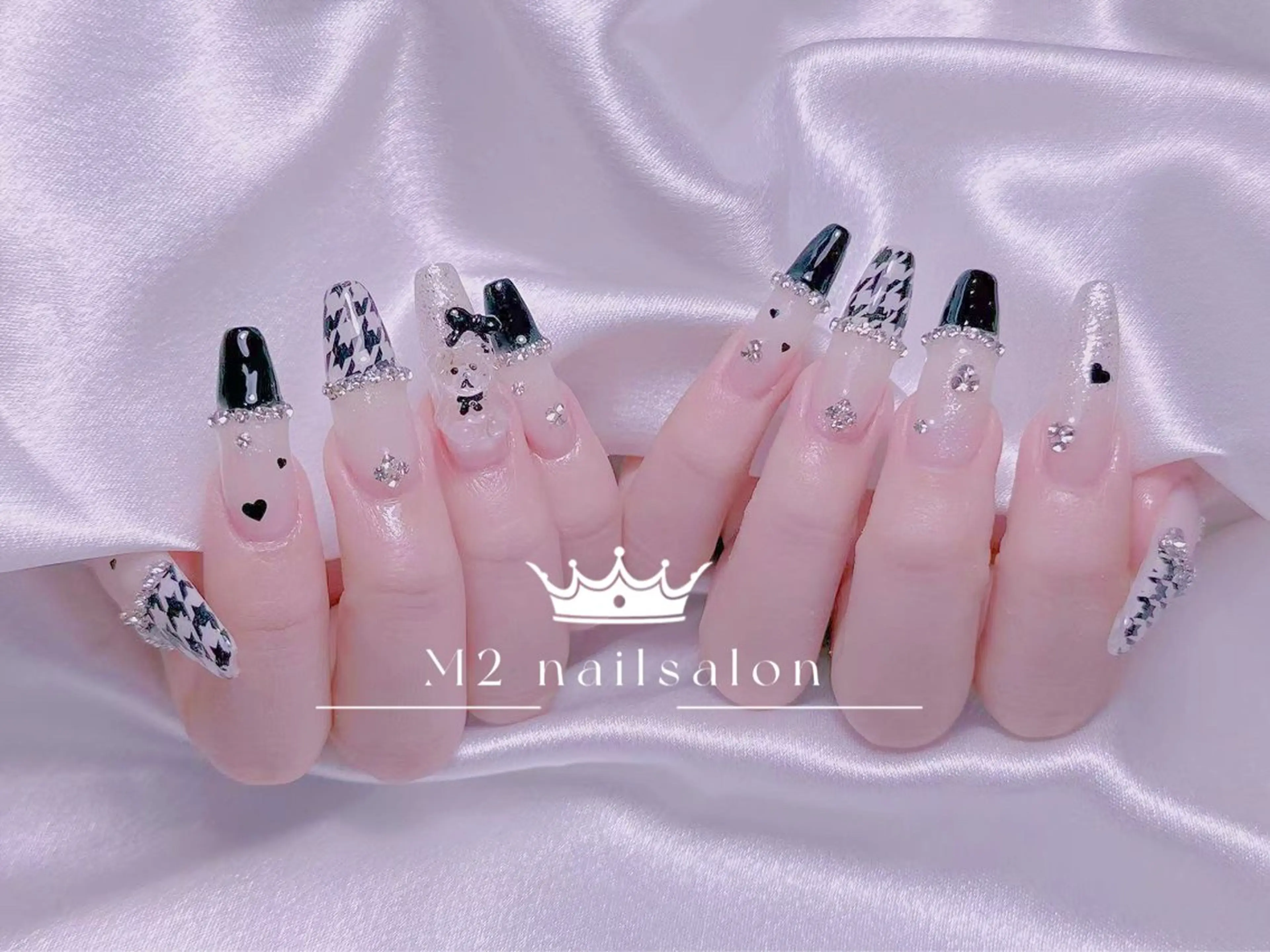 ネイル ハンドネイル 長さだし専門店 M2　rikaのネイルデザイン