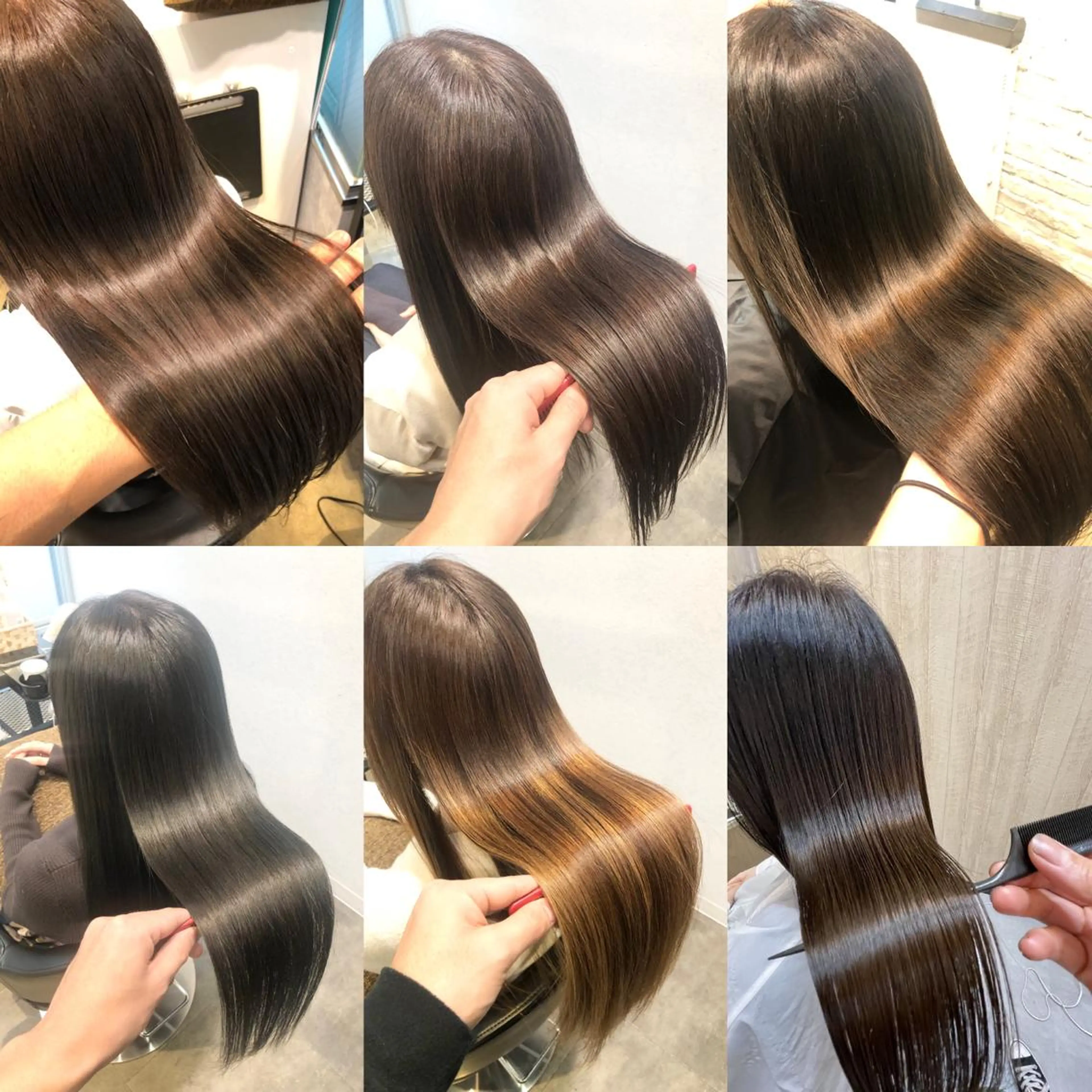 セミロング 志木駅1分☆髪質改善 ミニモ限定特別割引✨のヘアスタイル