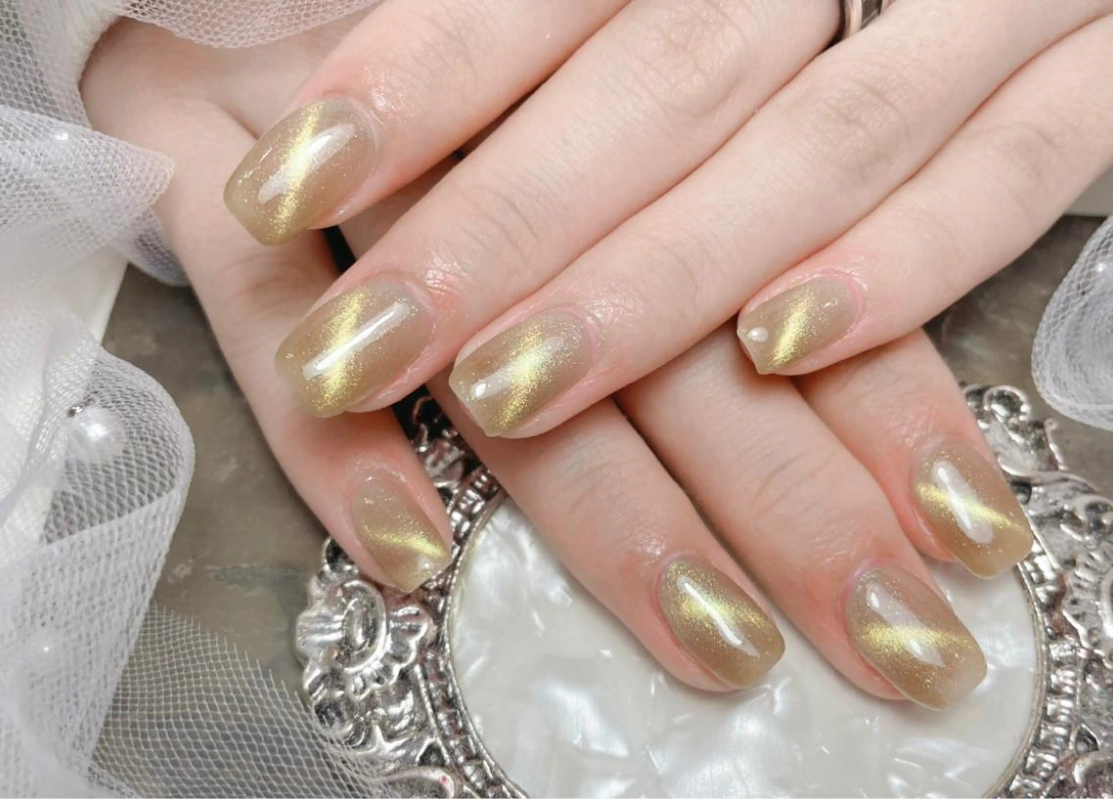 ネイル ハンドネイル マジックミラー所属・マジック ミラーのネイルデザイン