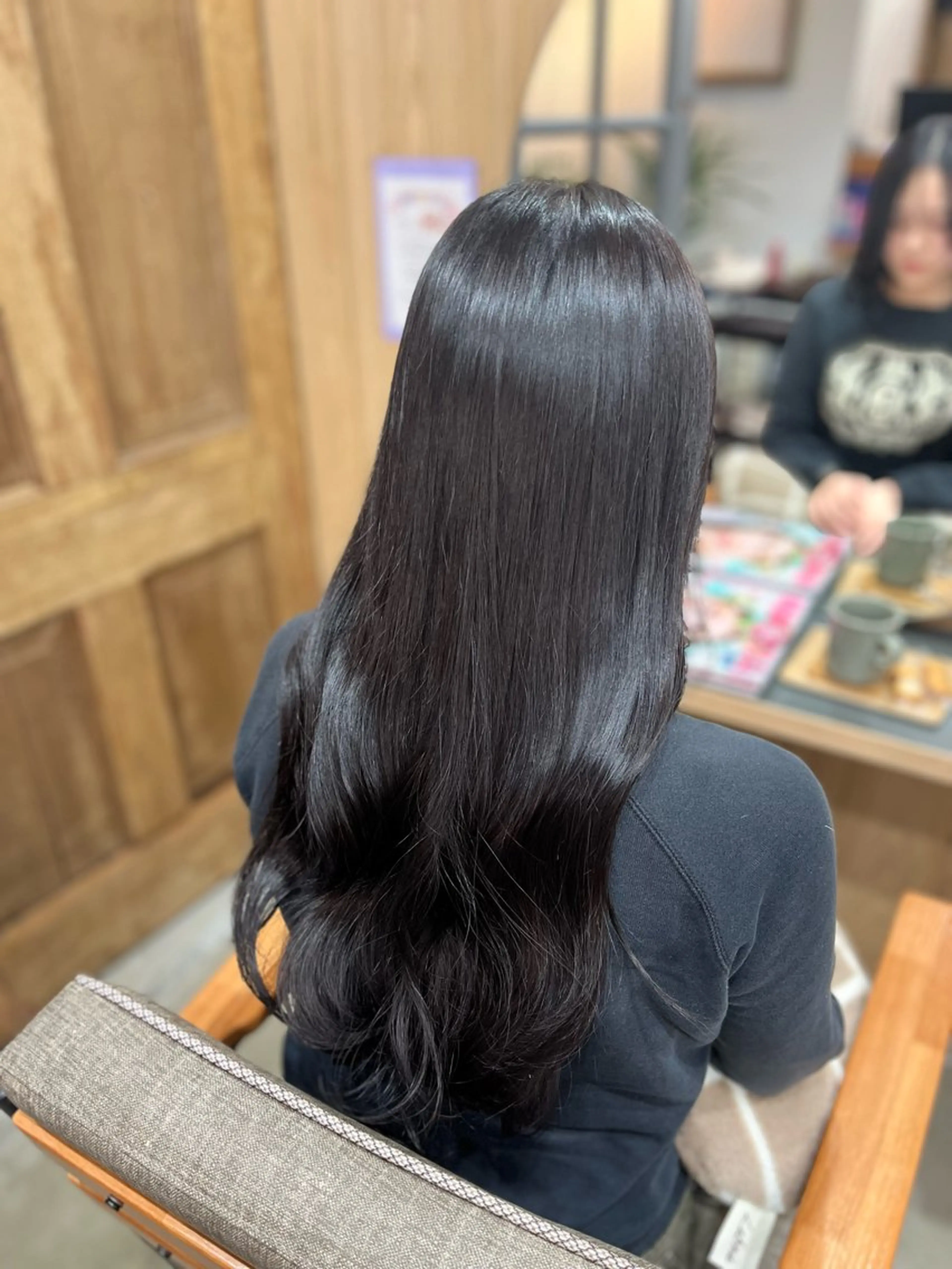 ロング カラー ディープラベンダー ラベンダーカラー 髪質改善/艶髪/透明 感カラー🫧ｼｽﾞｸのヘアスタイル