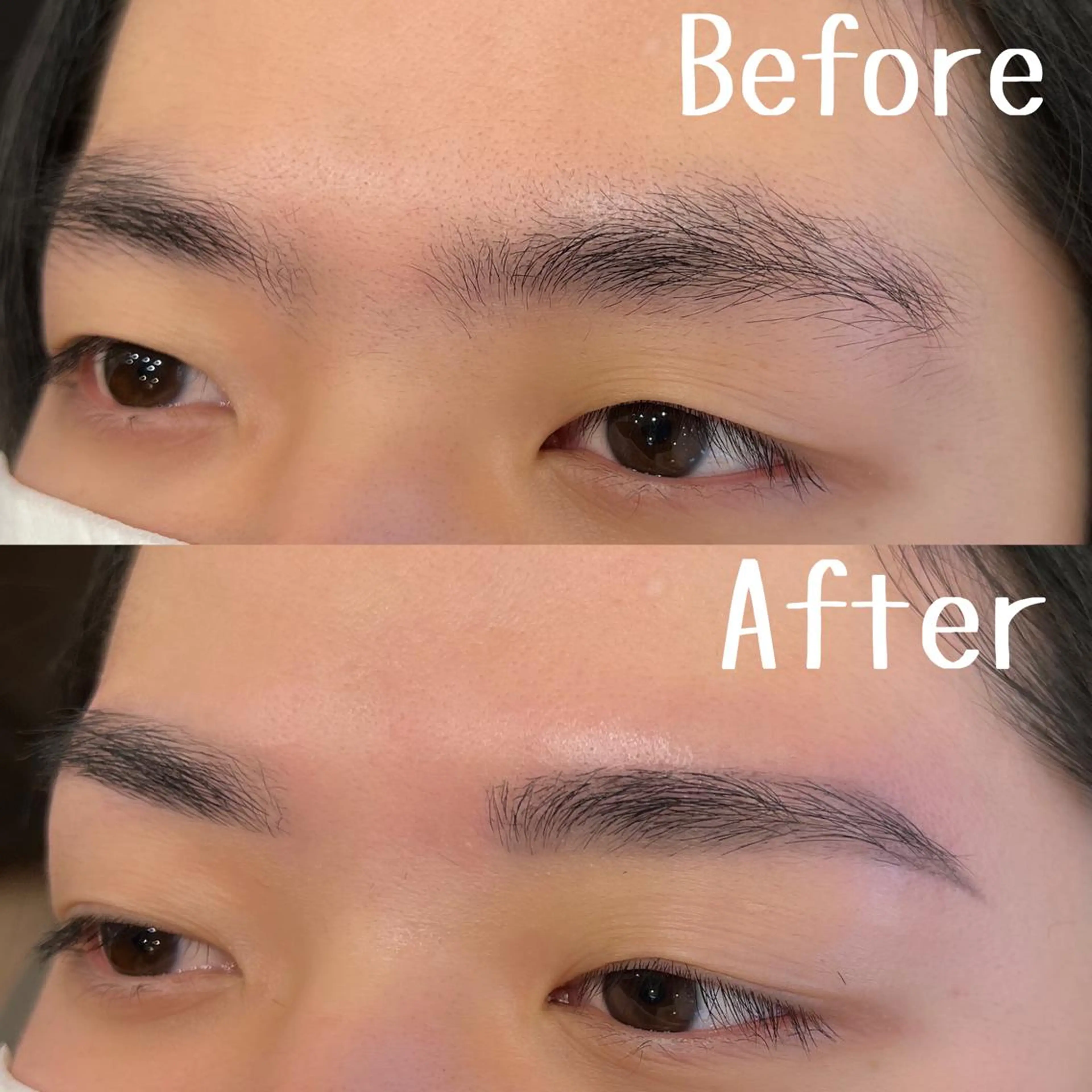 アイブロウ 眉毛ワックス脱毛 ワックス脱毛 眉カット 西脇 有紀のエステ・リラクイメージ