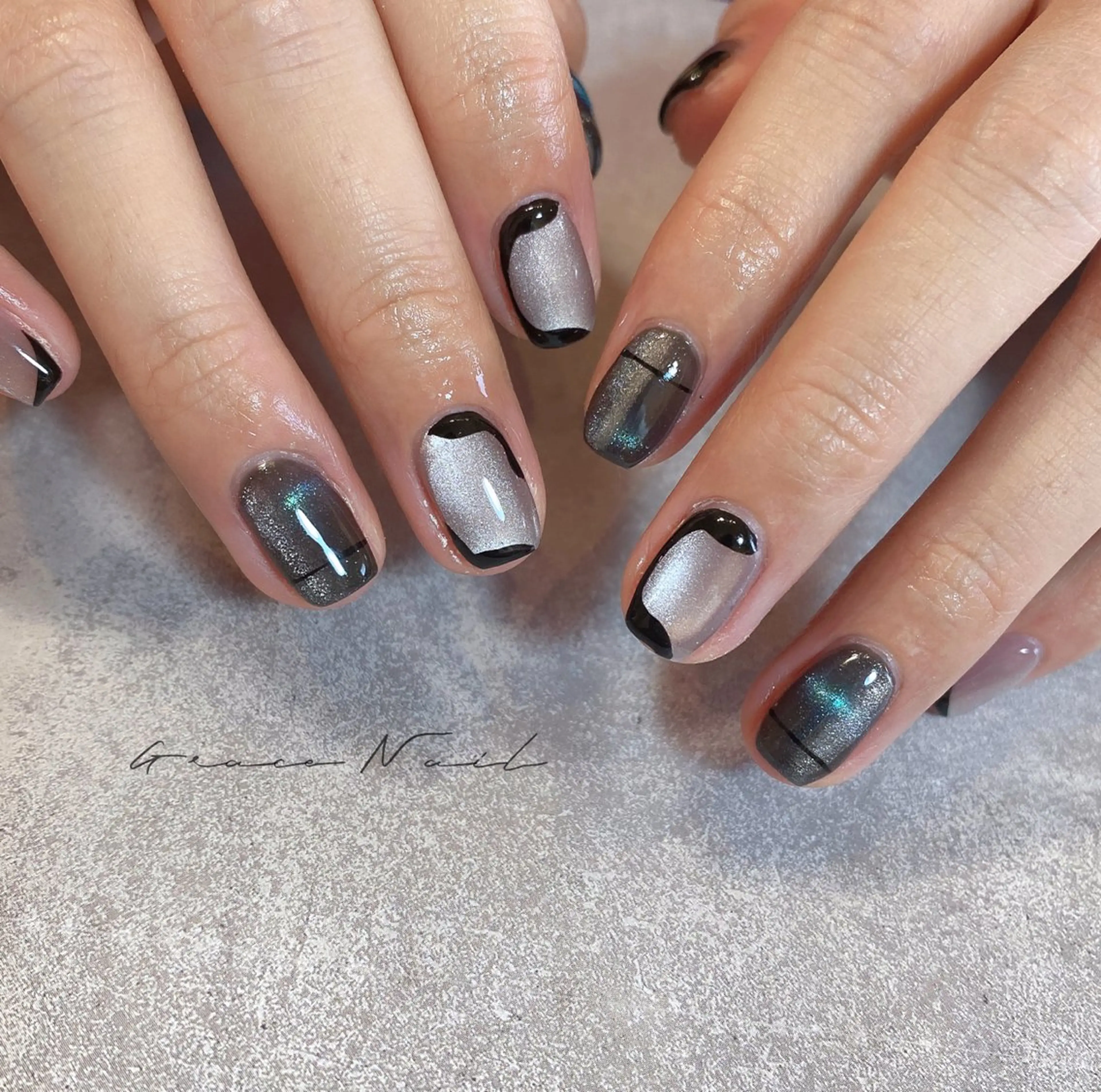 ネイル ハンドネイル ☆*。Grace Nail。*☆のネイルデザイン