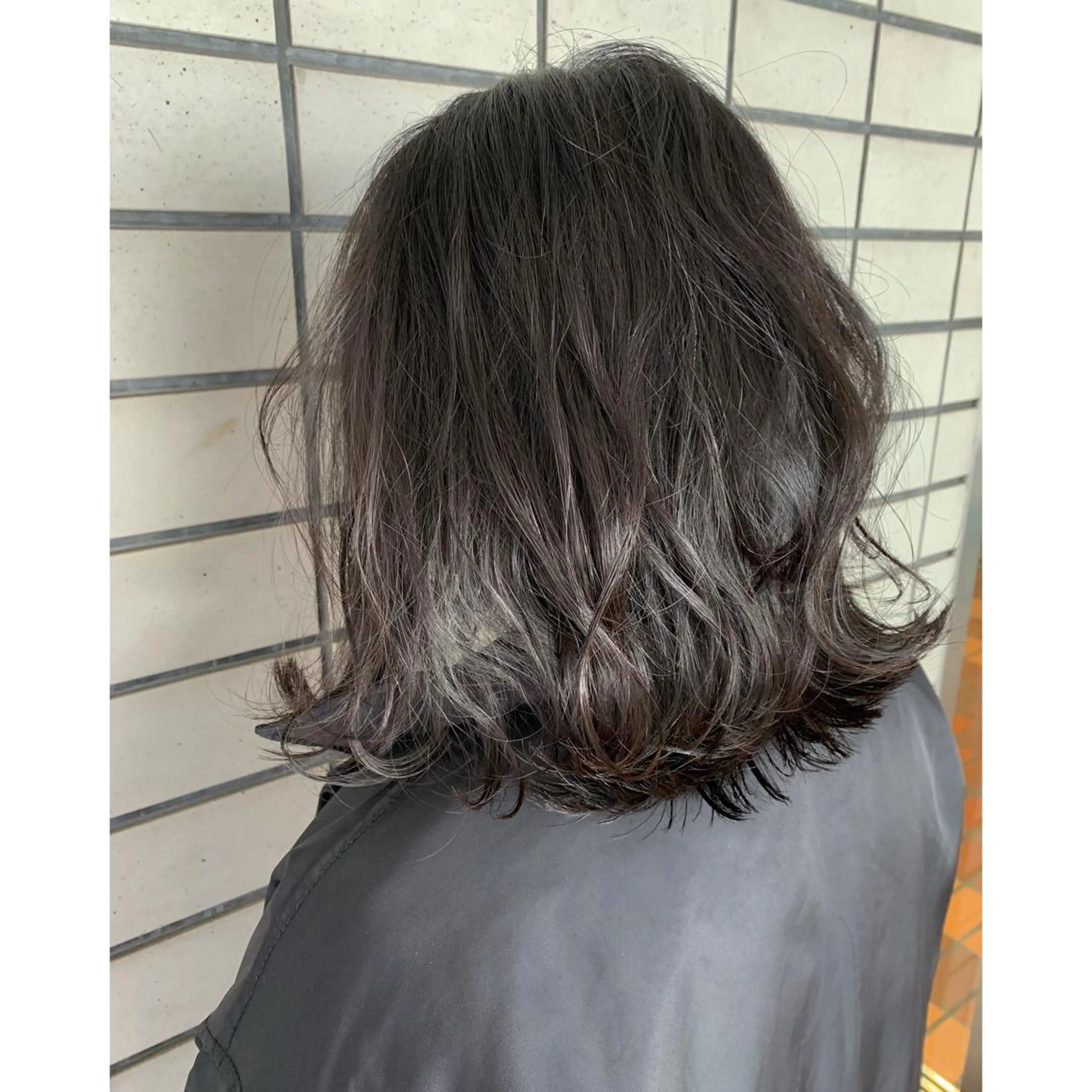 ミディアム ボブ 坂西 春果のマツエク・マツパデザイン