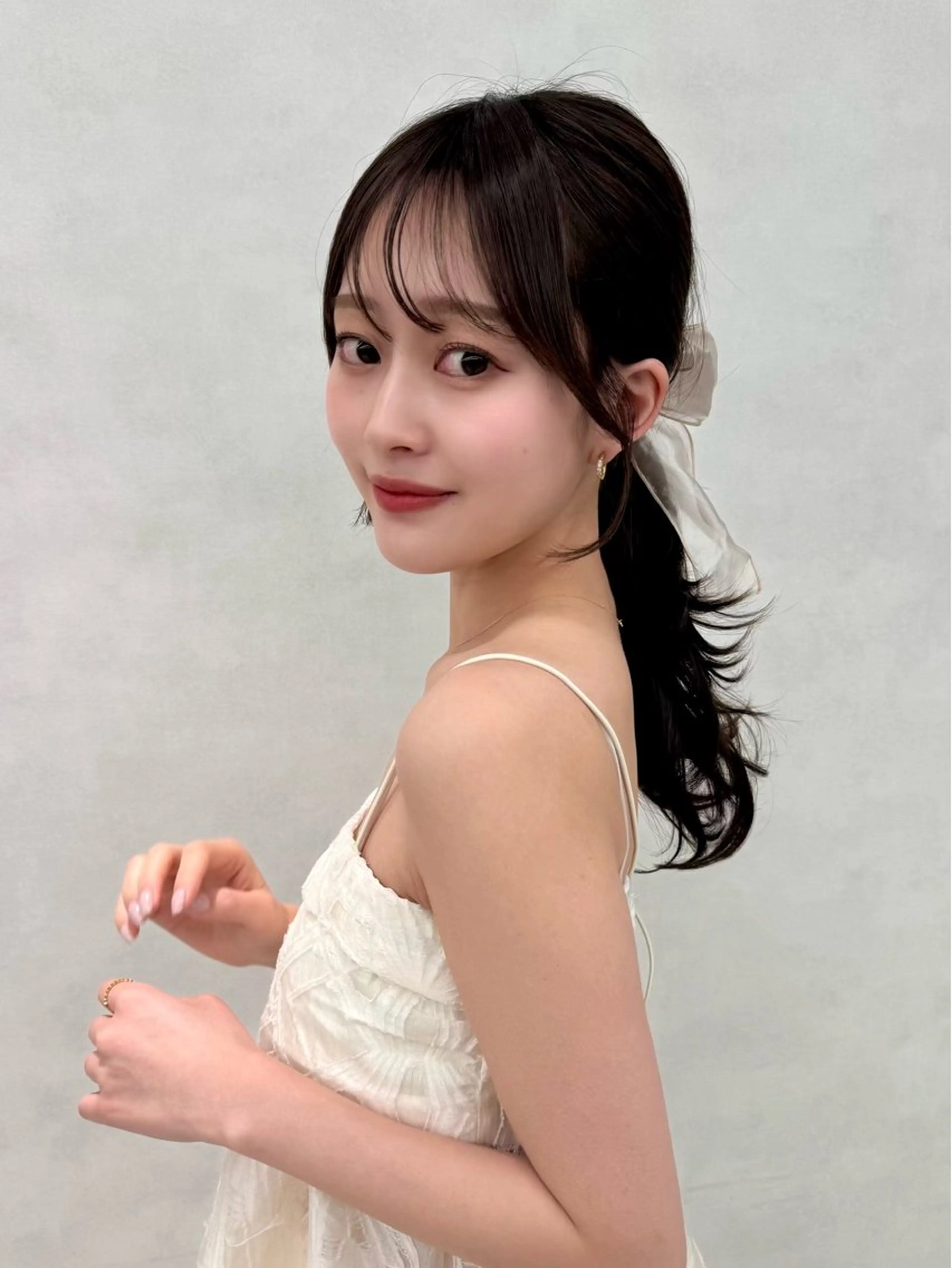 ロング 顔周り🇰🇷韓国 レイヤー/いづみ💞のヘアスタイル