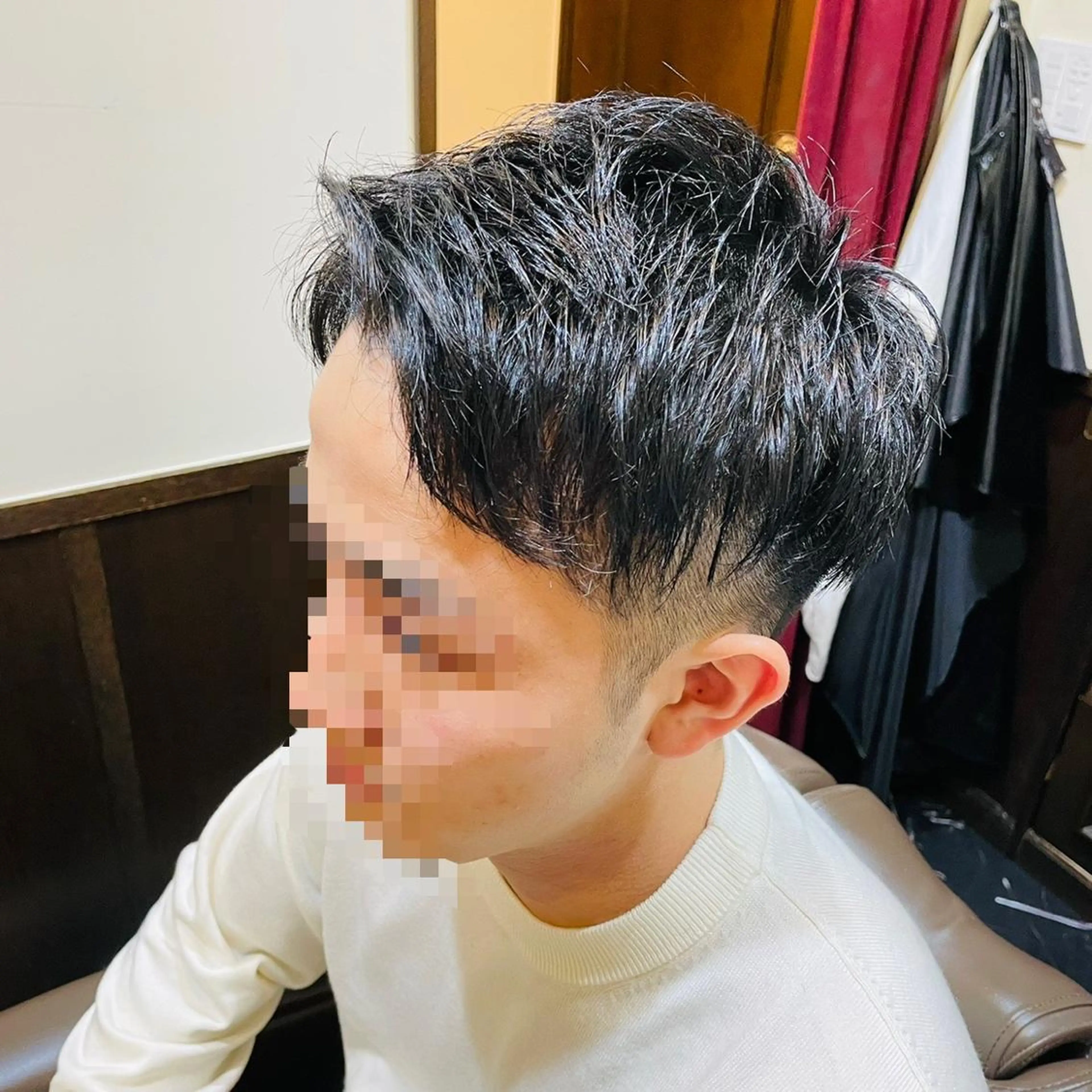 ショート メンズ premium barber表参道店所属・新田 梨乃のヘアスタイル