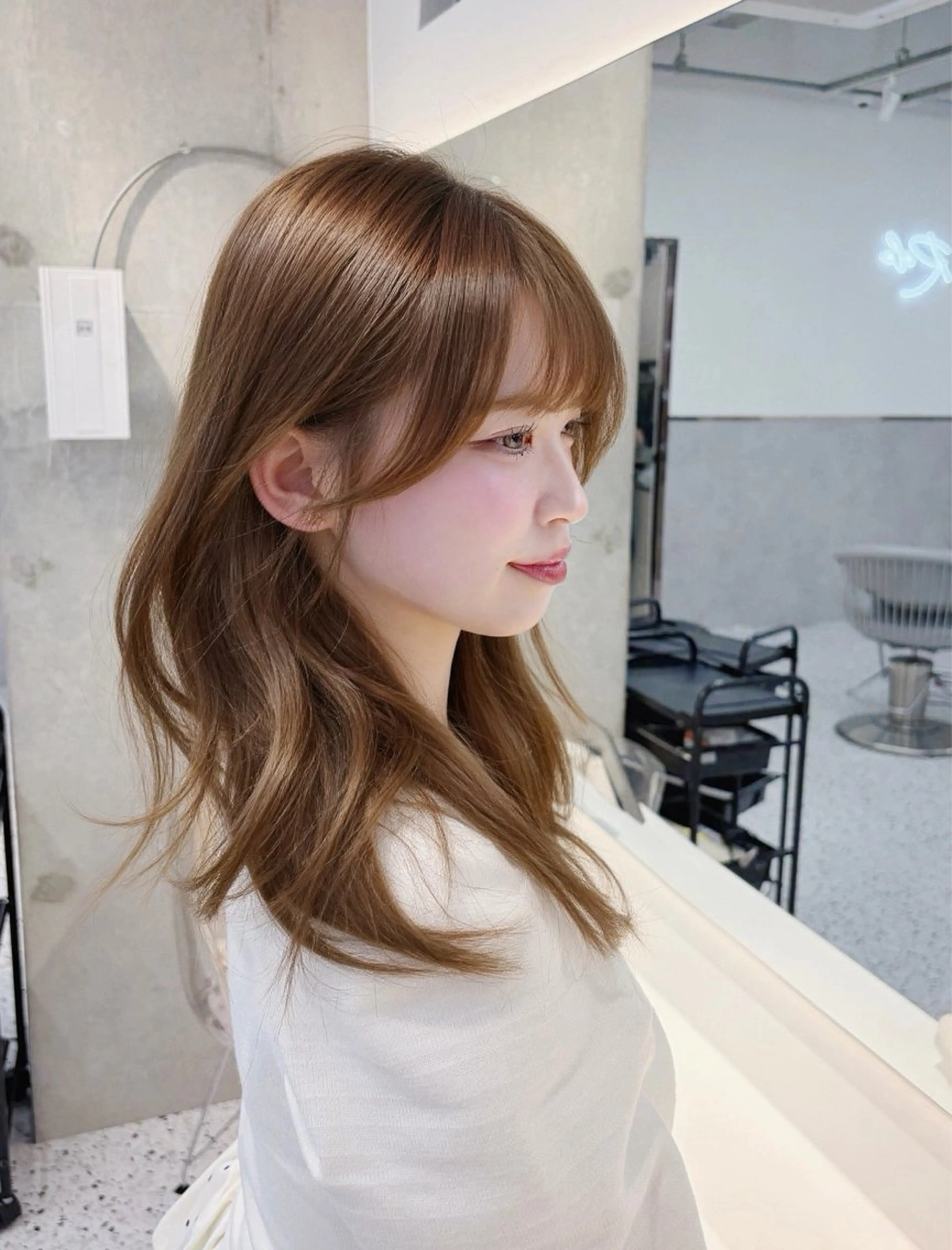 ロング カット 似合わせレイヤー / minami ⟡.·のヘアスタイル