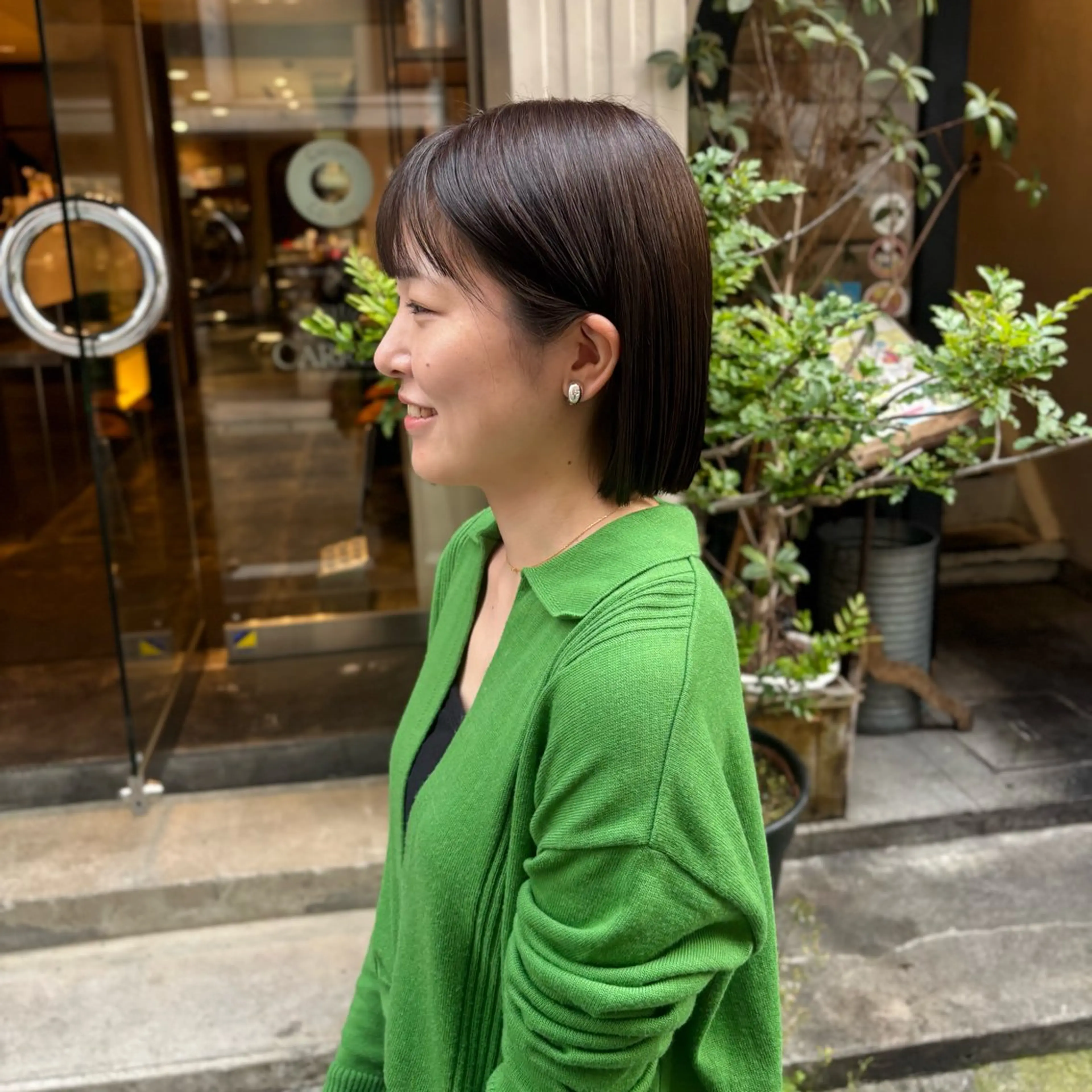 カット+透明感カラー+Aujuaトリートメントの写真