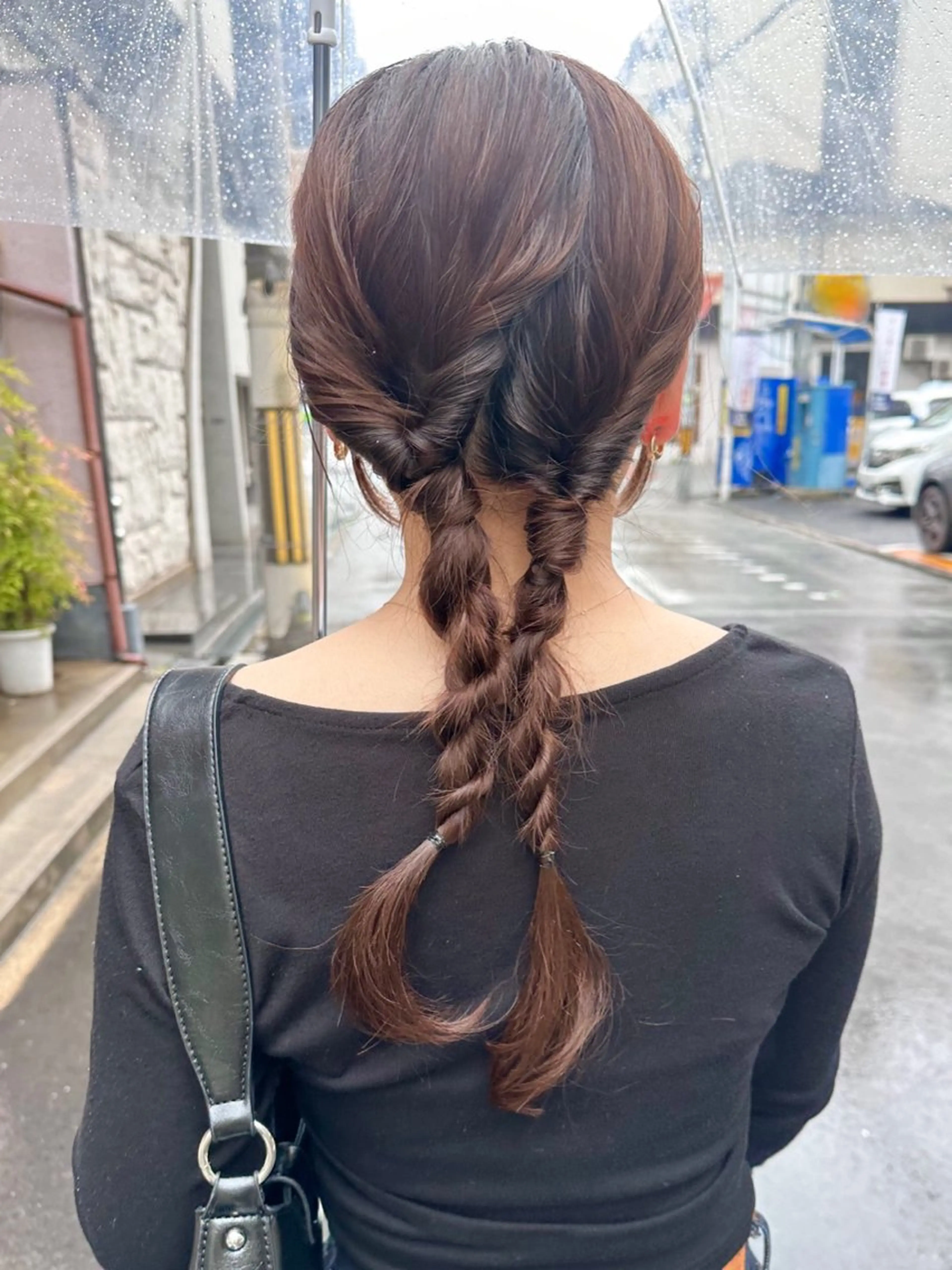 セミロング ヘアセット yukie🌷 /暖色🍒梅田サロンのヘアスタイル