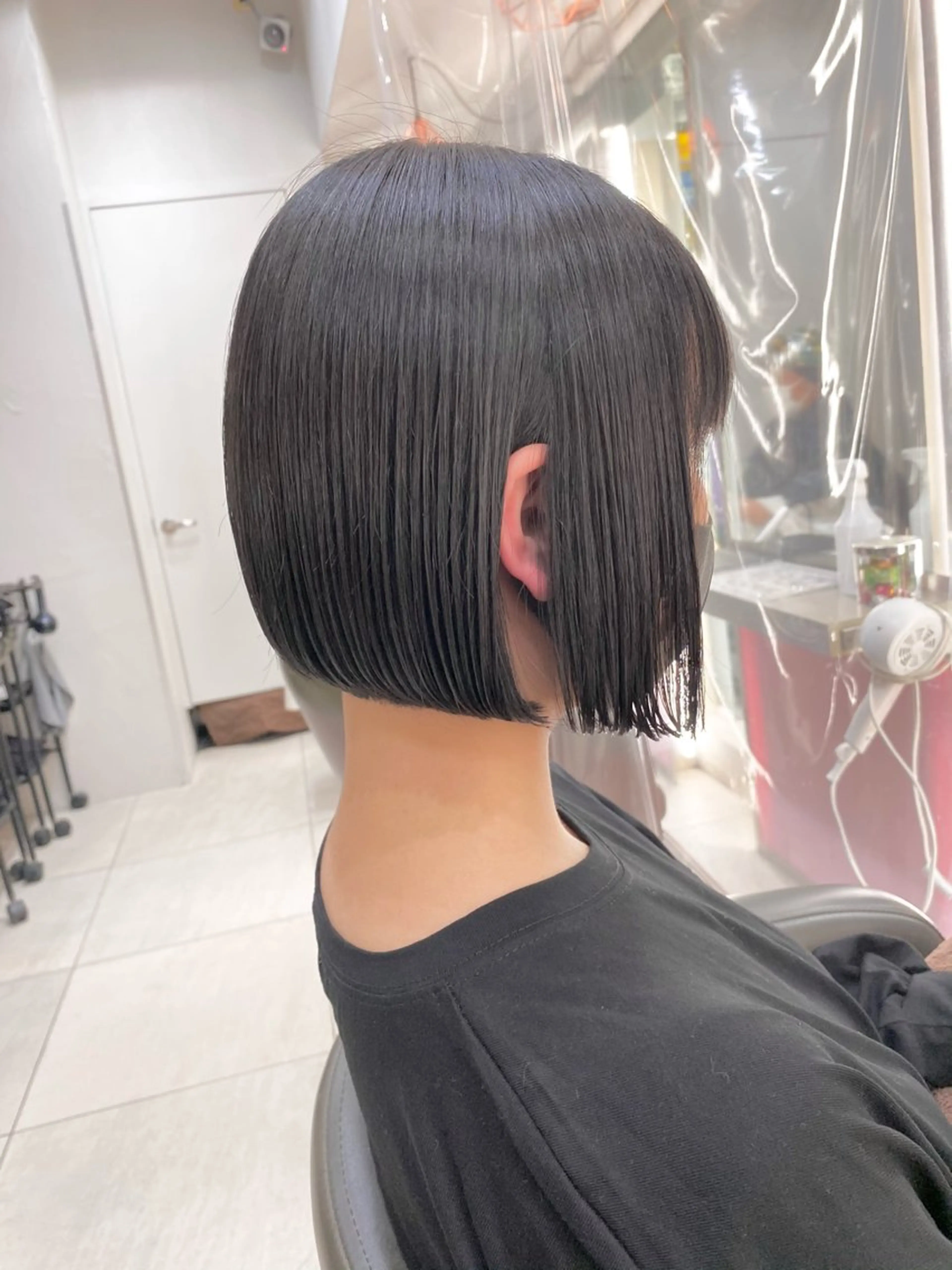 ショート カラー ボブ カット トリートメント ボブ/レイヤー /植原健太のヘアスタイル