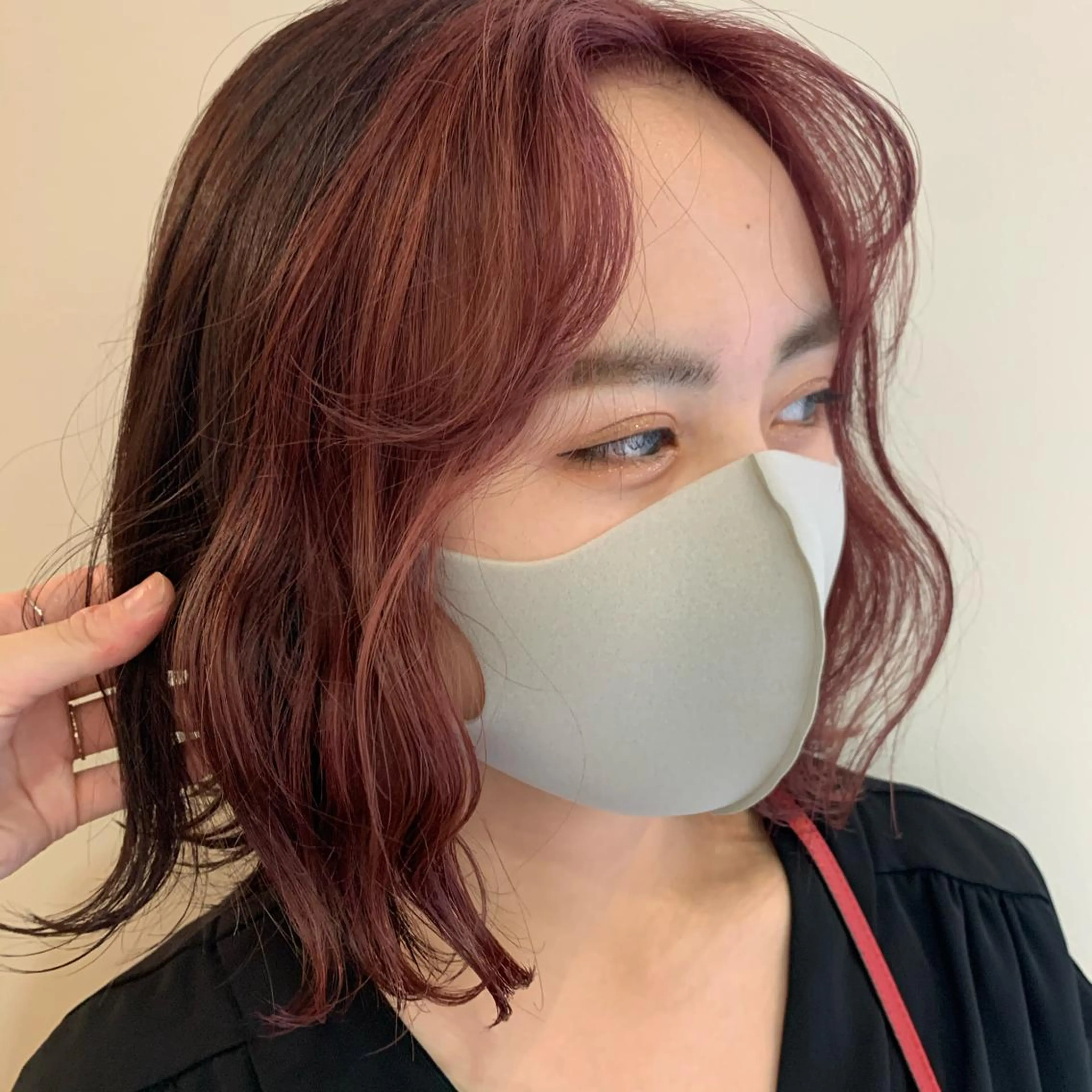 ミディアム カラー 暖色専門美容師🎀 お客様満足度◎のヘアスタイル