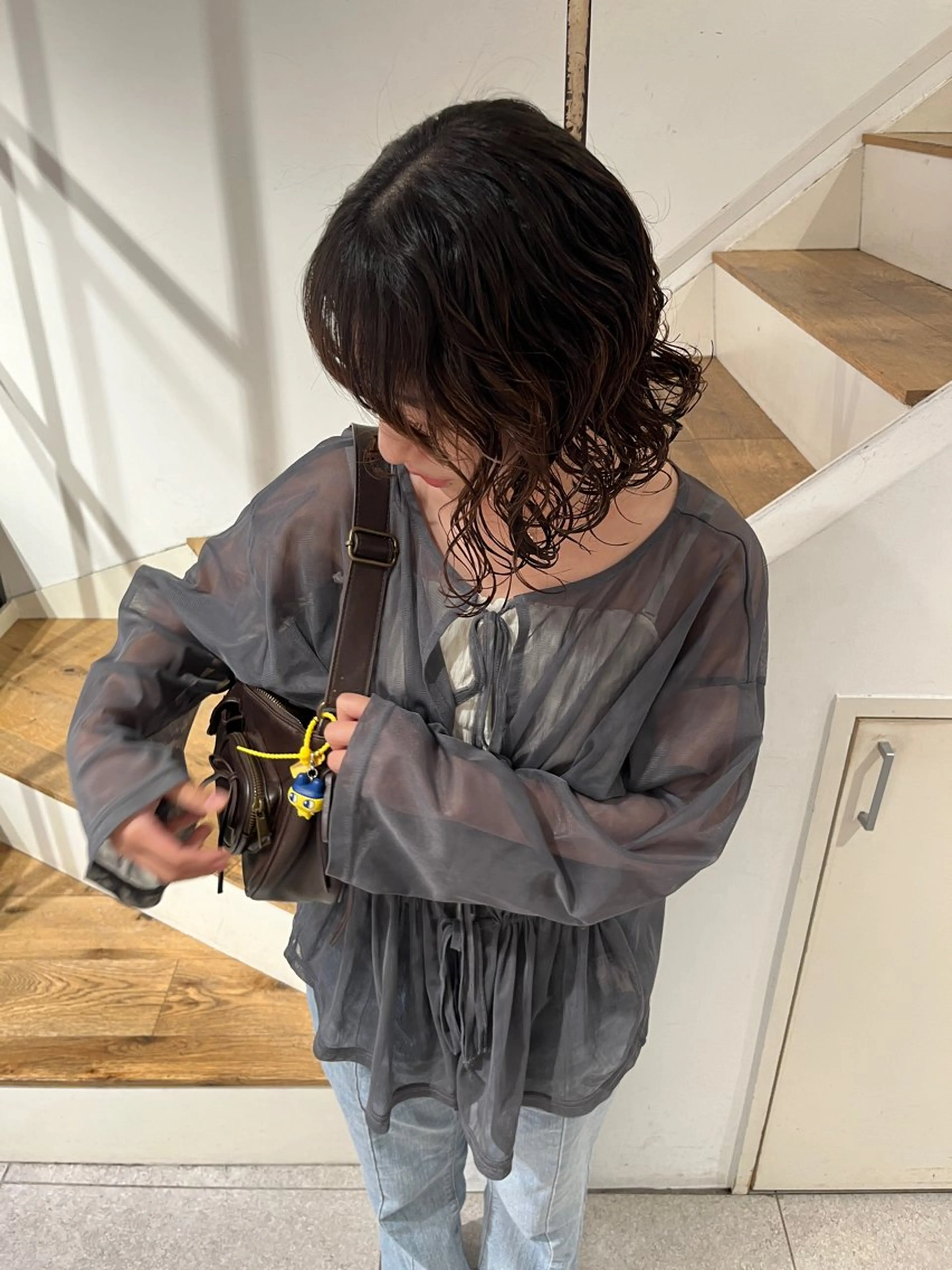 パーマ ボブ ノノカ /京都美容室のヘアスタイル