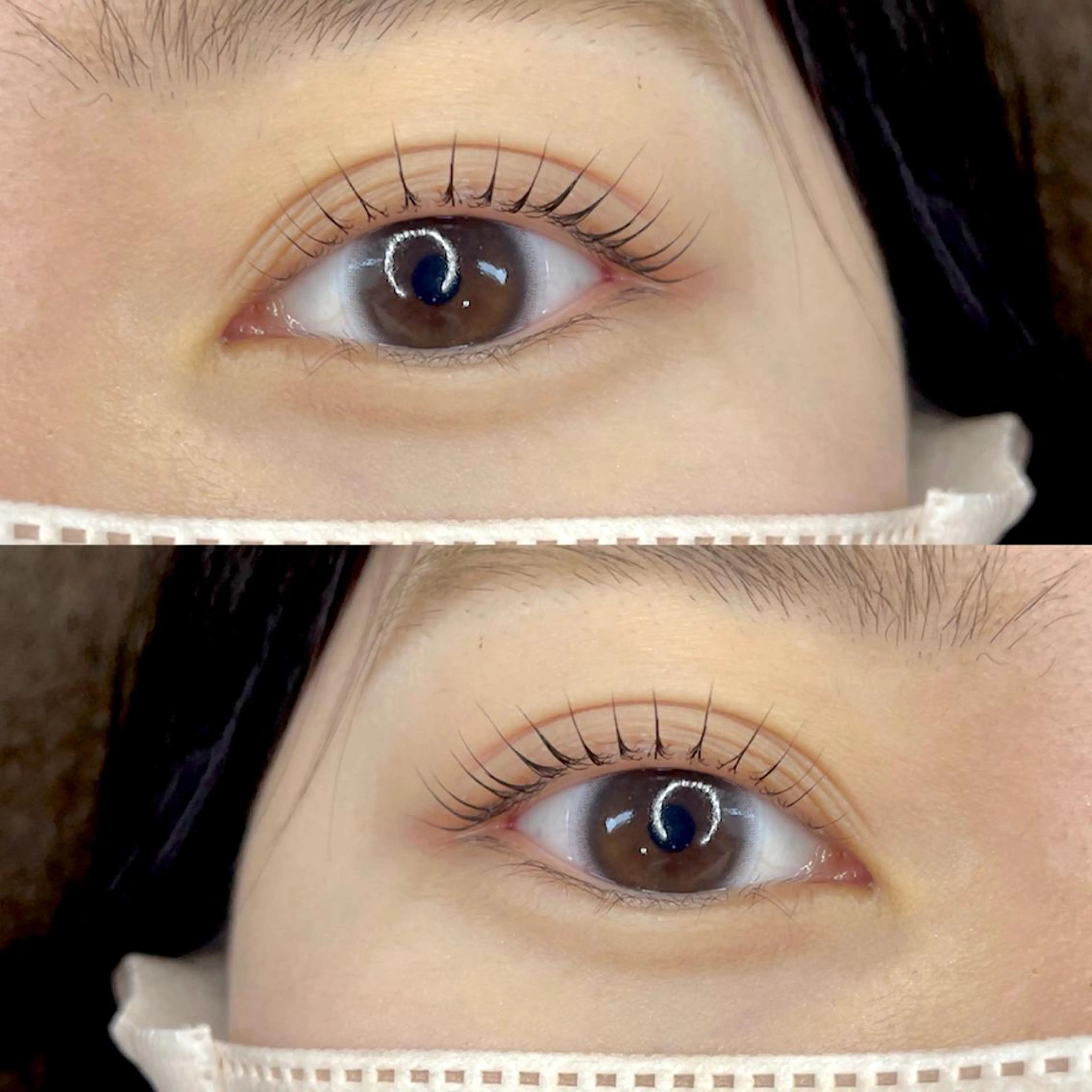 マツエク・マツパ パリジェンヌラッシュリフト Bloomy中目黒 meiaのマツエク・マツパデザイン