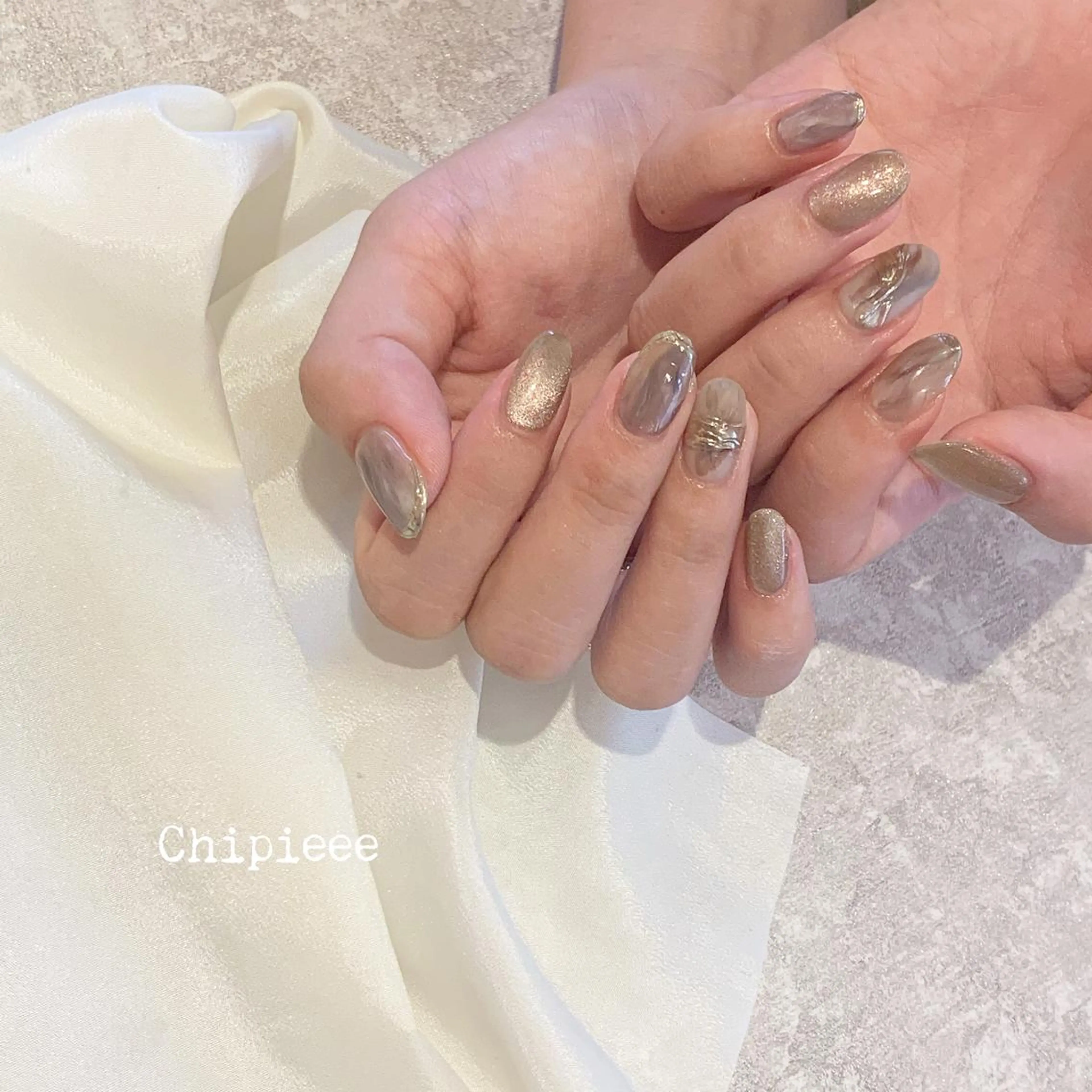 ネイル ハンドネイル revia所属・ERI Nailistのネイルデザイン