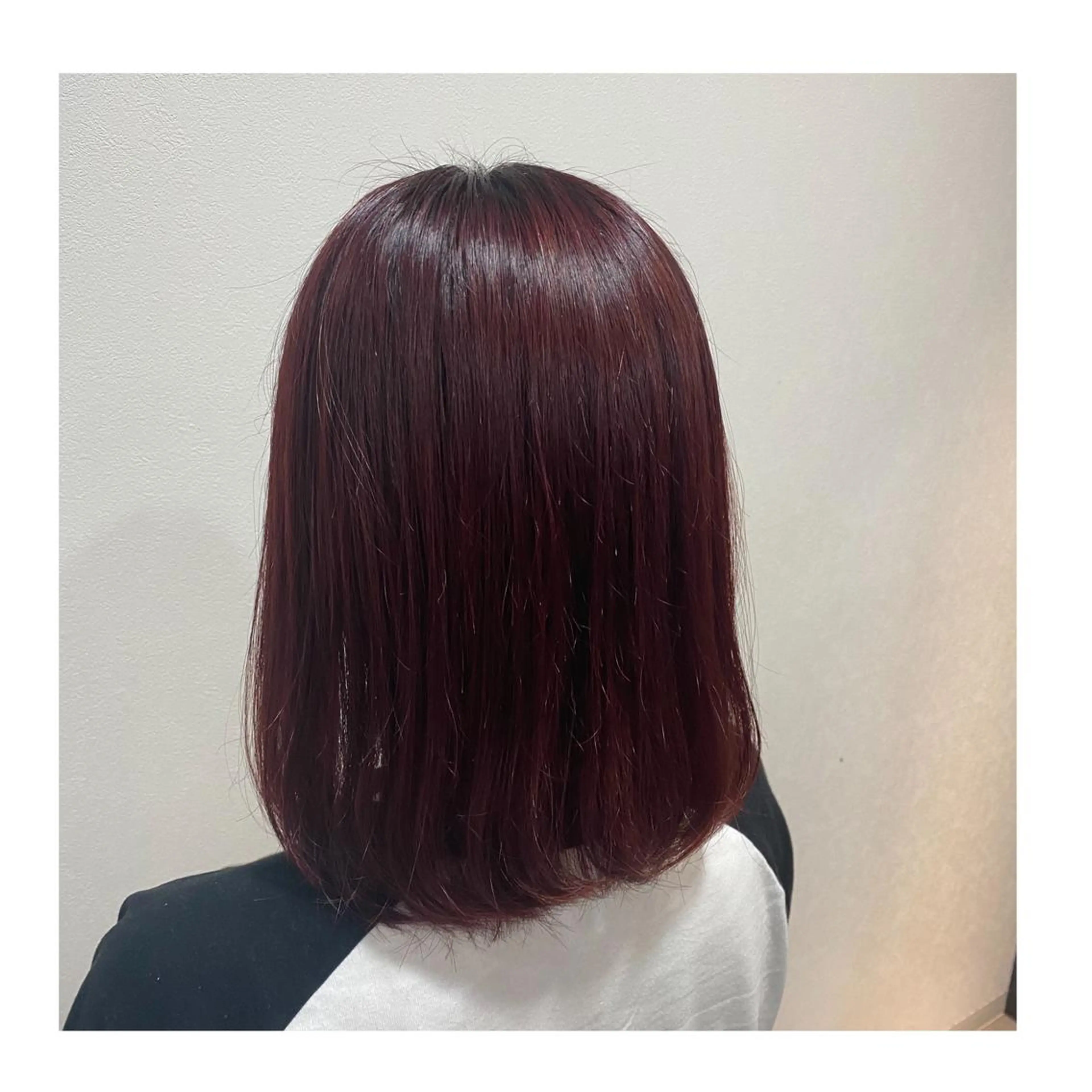 カラー レッドカラー Slap Dash 【スラップ ダッシュ】所属・髪質改善カラー 🧸かりん🎀‪のヘアスタイル